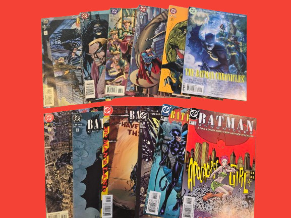 Batman Chronicles #1 3 6-11 17 19-21 1995-2000 DC Comics 12 Issue Lot Batman Chronicles #1 3 6-11 17 19-21 1995-2000 DC Comics 12 Issue Lot