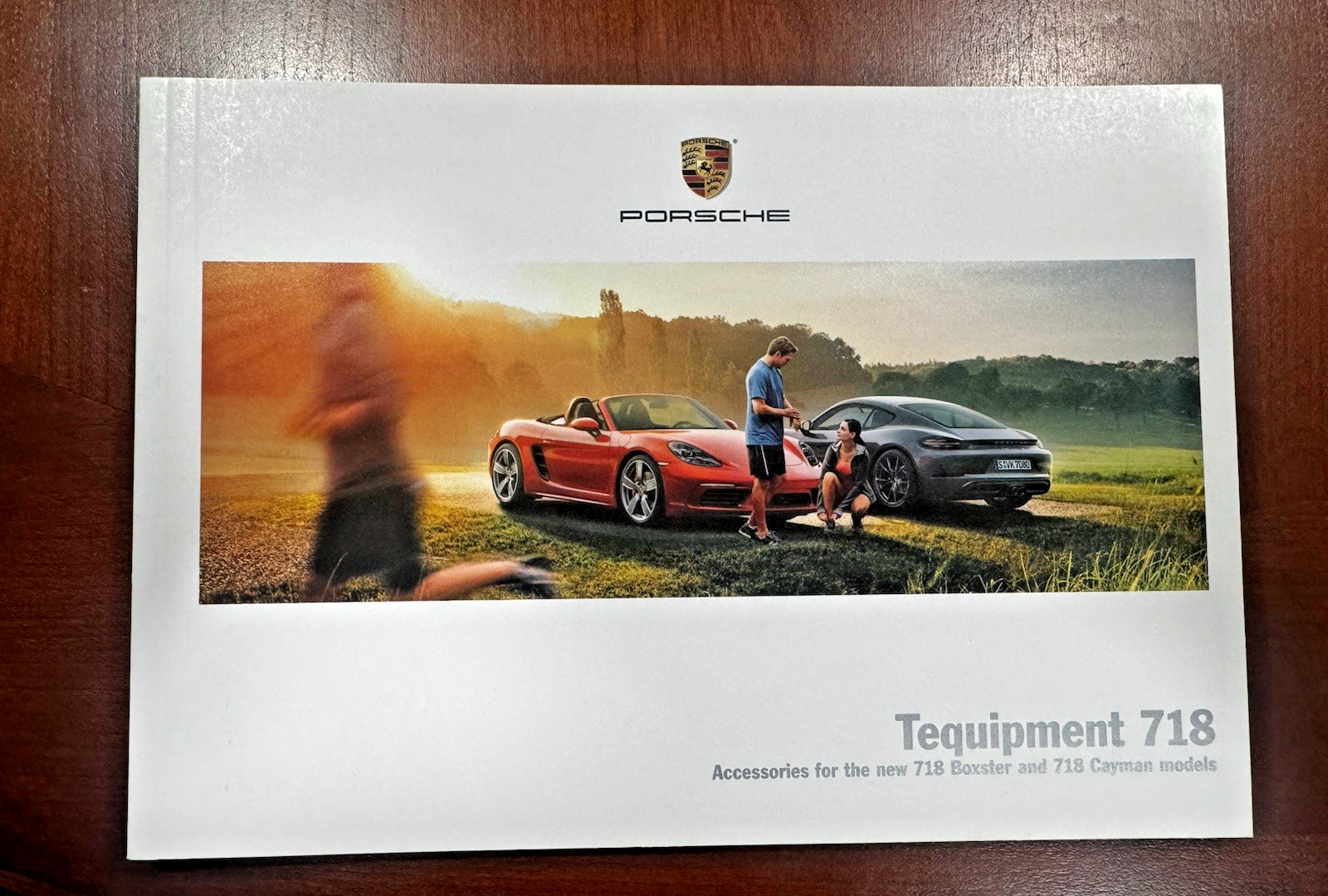 2017 Porsche Cayman Type 718 Tequipment Accessories Showroom Sales Brochure RARE