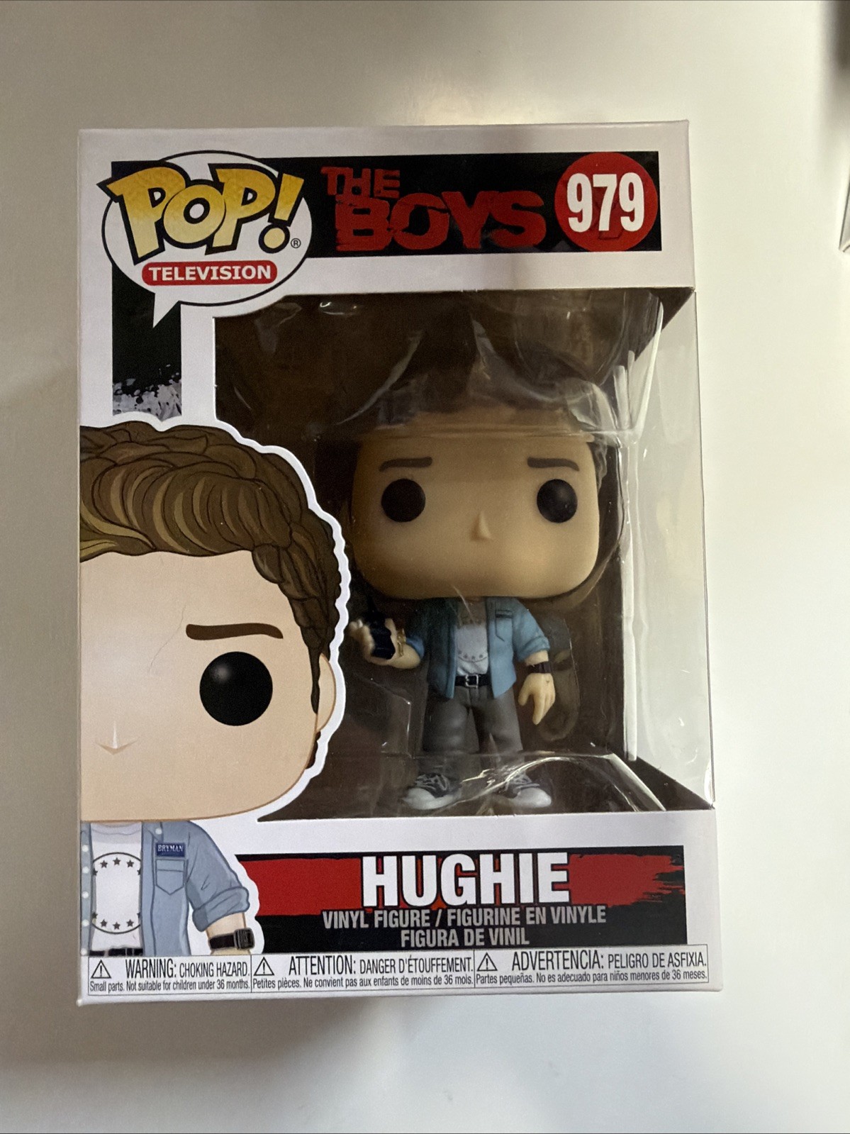 Hughie Campbell The Boys Funko Pop #979 Television Comics TV Shows Books Quaid Hughie Campbell The Boys Funko Pop #979 Television Comics TV Shows Books Quaid