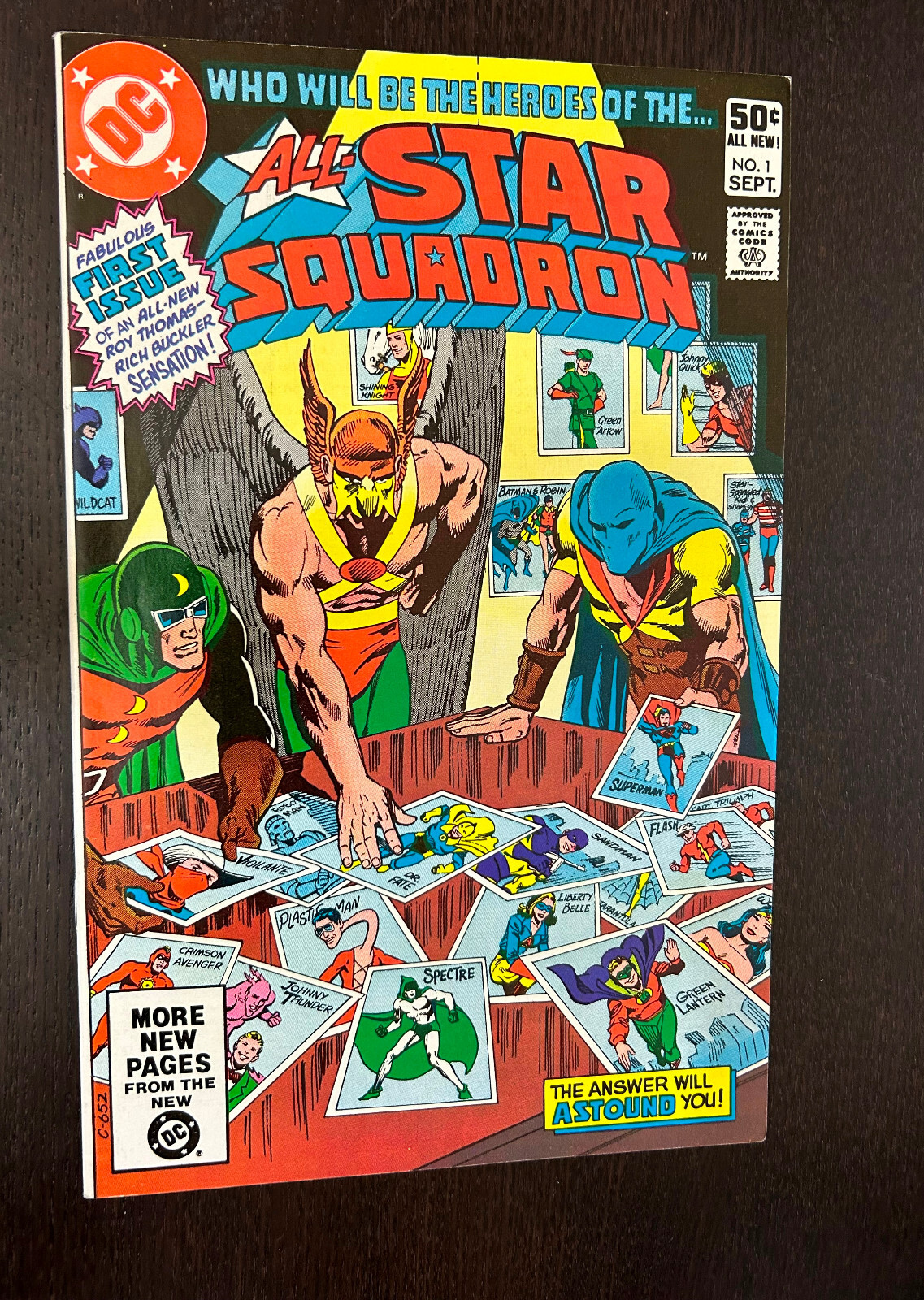 ALL STAR SQUADRON #1 (DC Comics 1981) -- Bronze Age Superheroes -- VF ALL STAR SQUADRON #1 (DC Comics 1981) -- Bronze Age Superheroes -- VF
