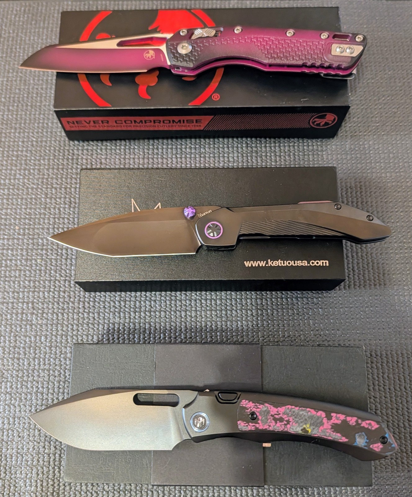 EDC Knife Lot. 3 Knives.  Never Cut Or Carried. *Read Description*