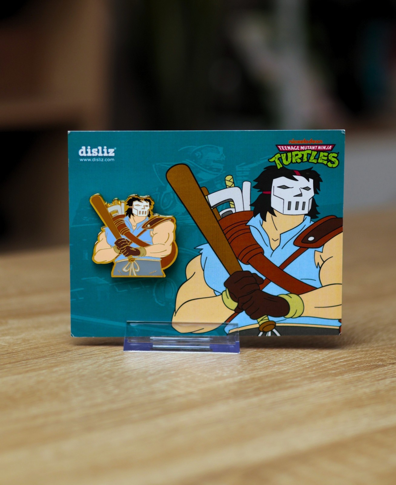 Disliz Teenage Mutant Ninja Turtles - Casey Jones Enamel Pin Walmart Exclusive Disliz Teenage Mutant Ninja Turtles - Casey Jones Enamel Pin Walmart Exclusive