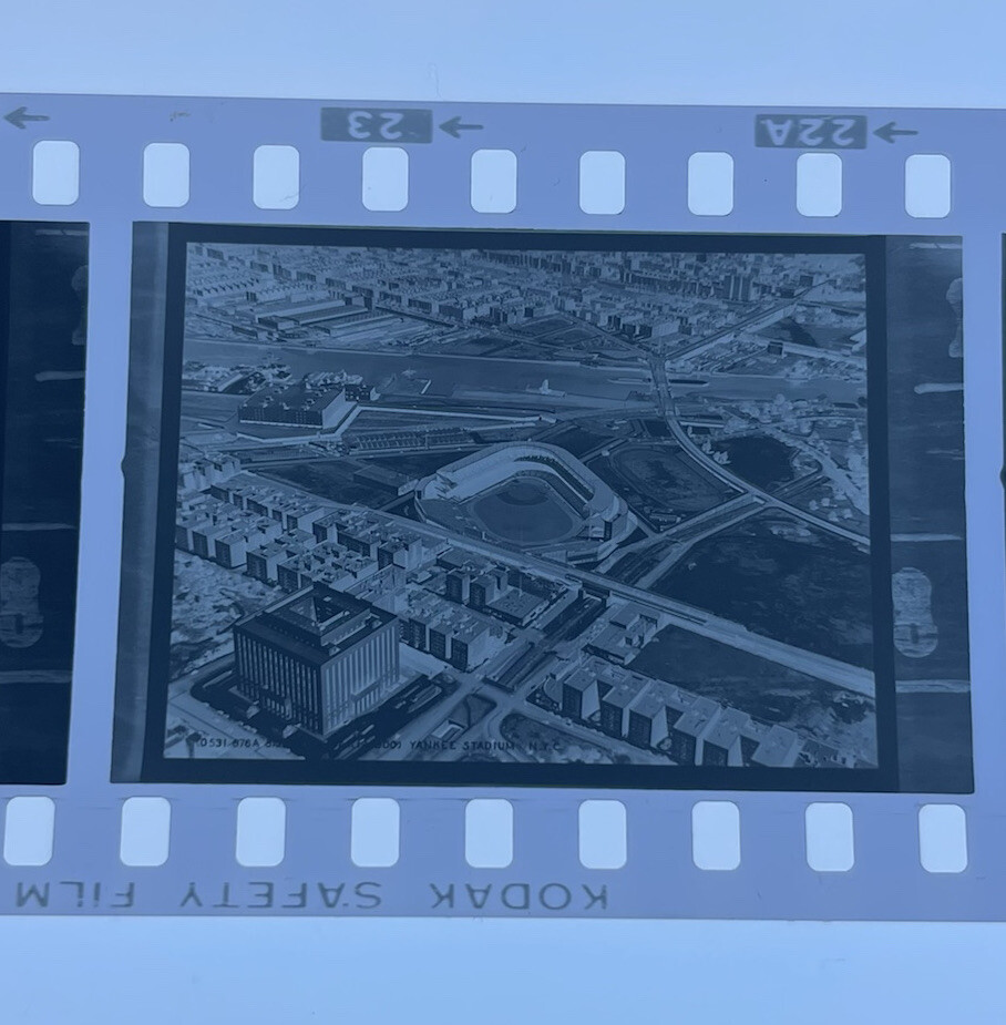 1933 Yankee Stadium Aerial View Photo Bronx New York Copy Negative 1933 Yankee Stadium Aerial View Photo Bronx New York Copy Negative