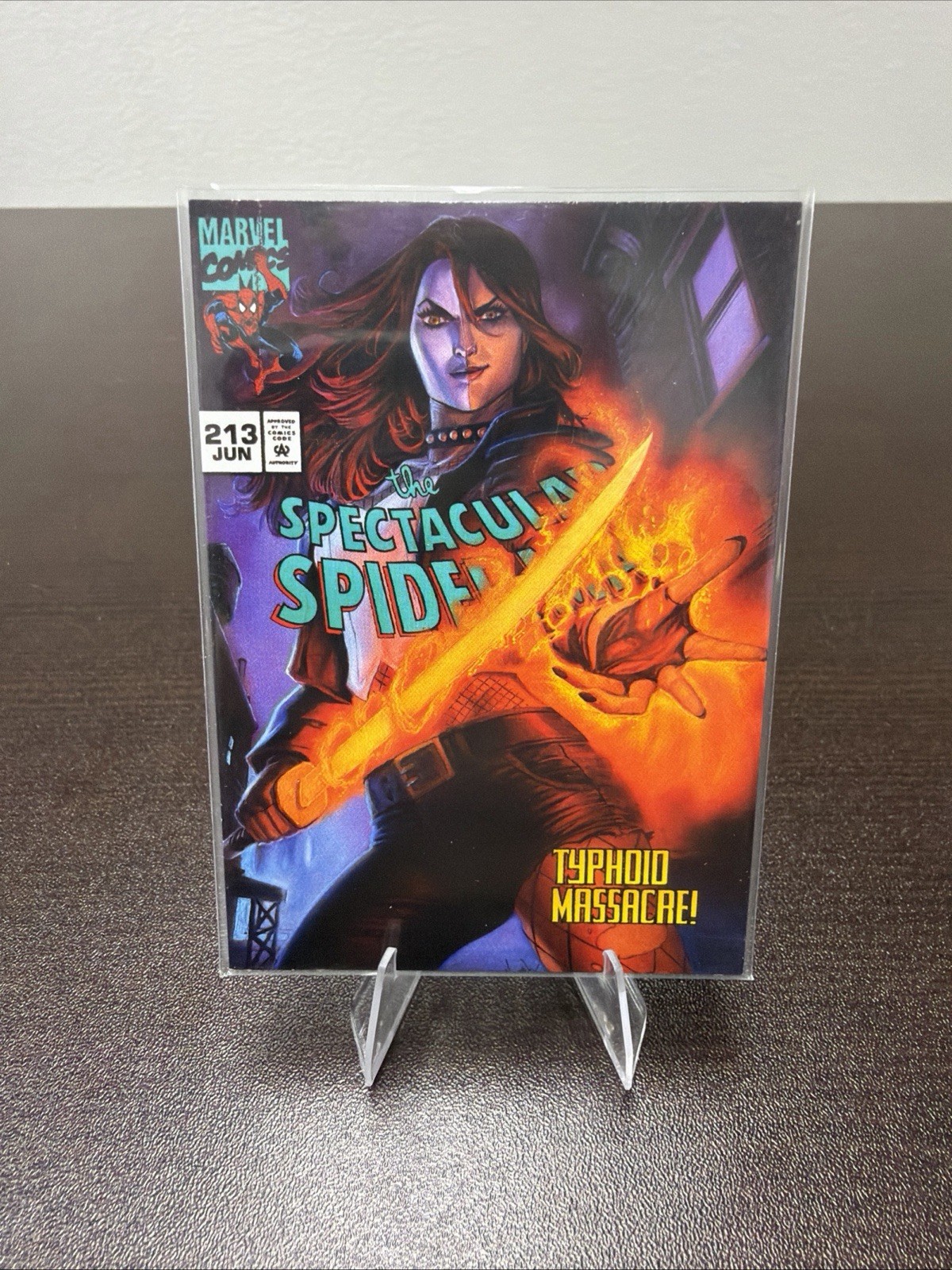 Typhoid Mary 2024 SkyBox Masterpieces Presents Nahuel Grego Variant /1499 #31