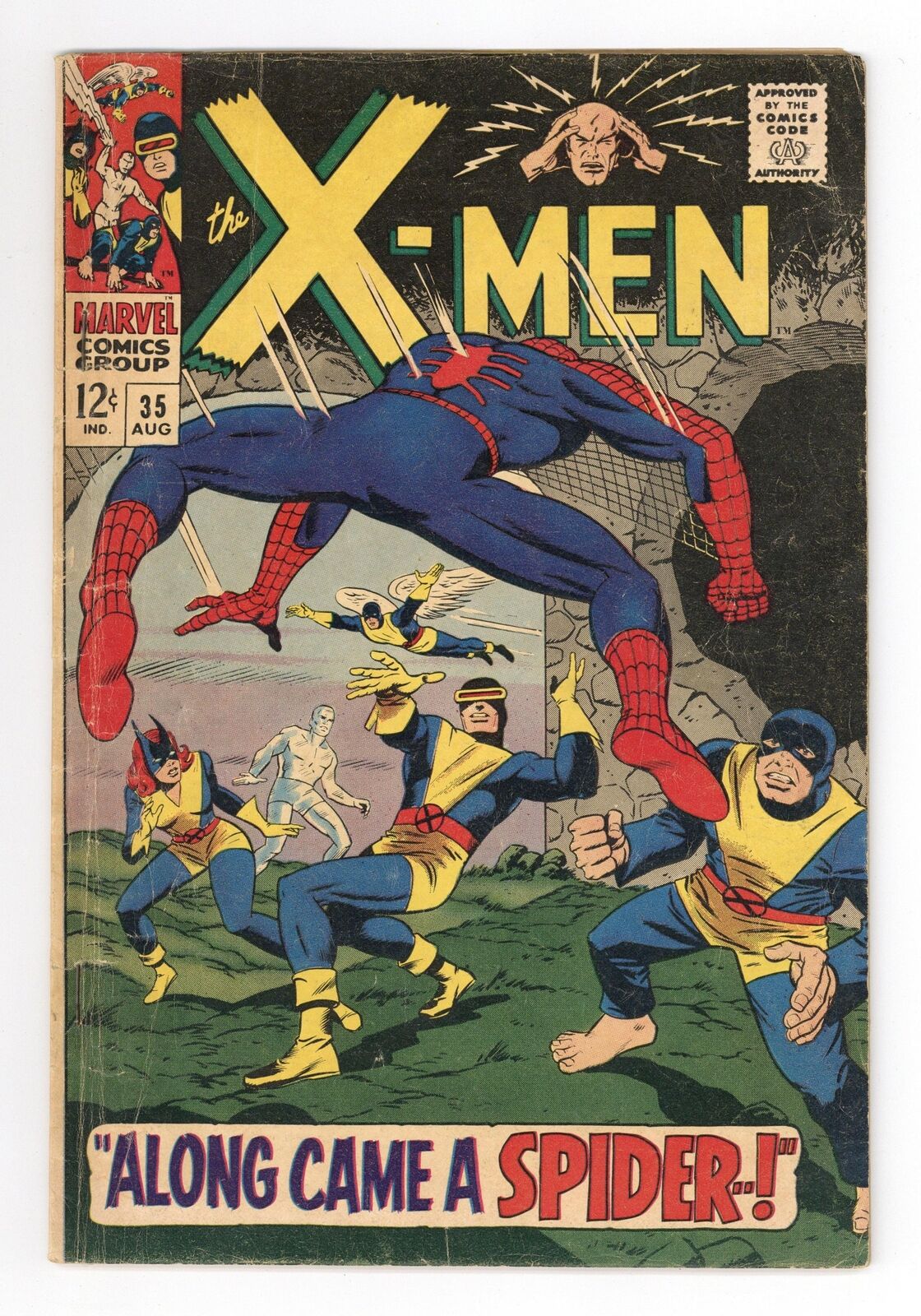 Uncanny X-Men #35 GD+ 2.5 1967