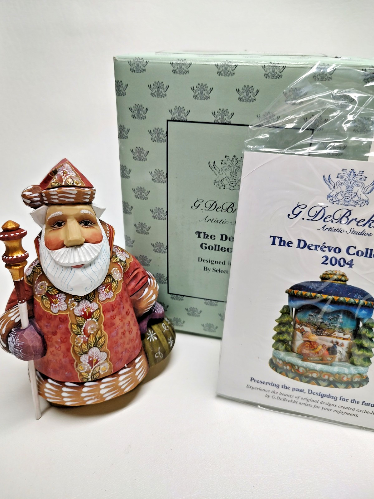 Vintage 2005 G. DeBrekht Comfort Santa #51772-2 5.25" Tall Vintage 2005 G. DeBrekht Comfort Santa #51772-2 5.25" Tall
