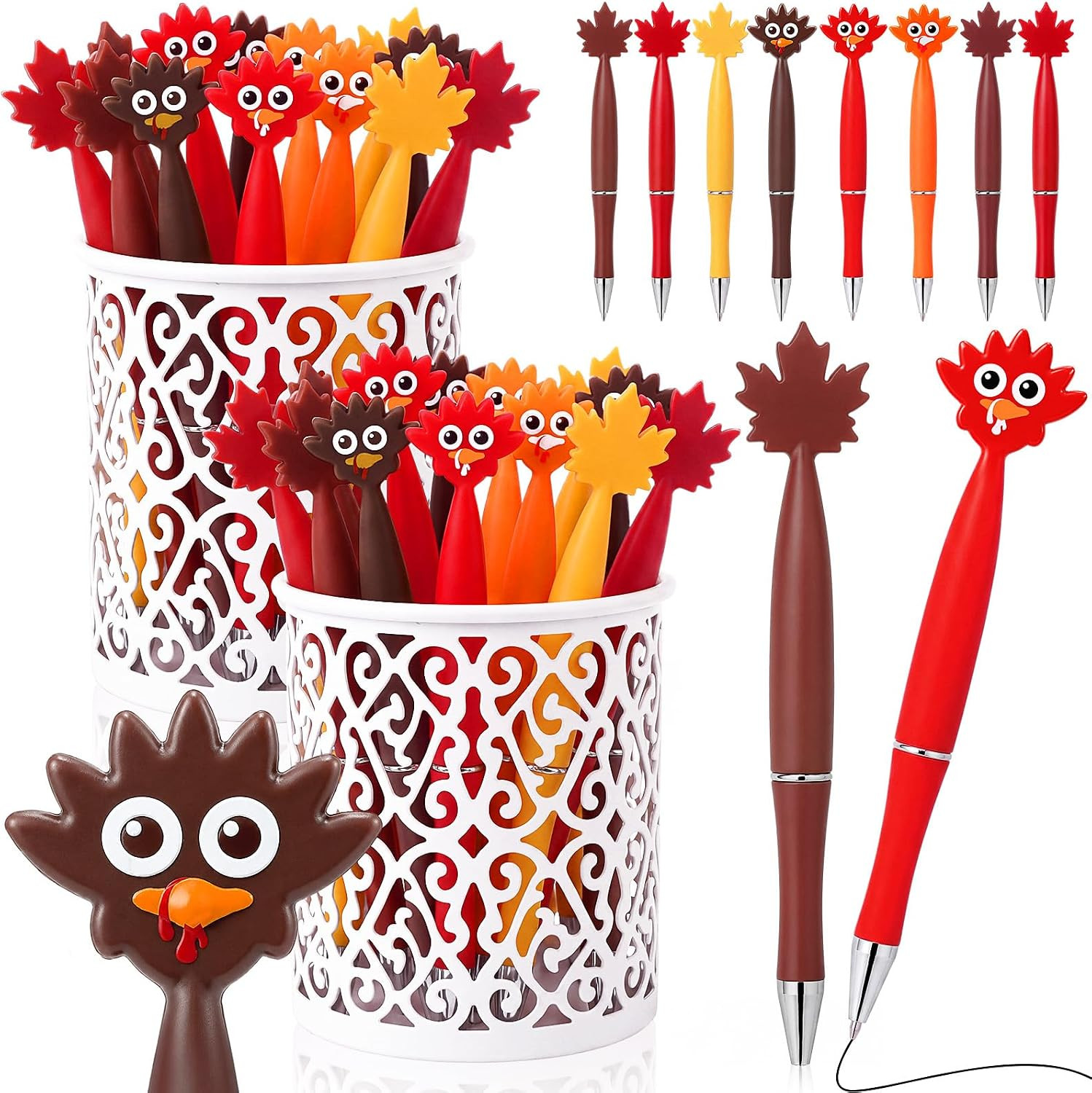 100 Pcs Fall Thanksgiving Ballpoint Pen Gift Bulk Autumn Party Favor 100 Pcs Fall Thanksgiving Ballpoint Pen Gift Bulk Autumn Party Favor