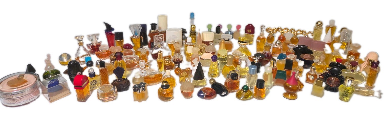 Huge Vintage Mini Perfume Bottle Lot 120+ Collection Estate Designer Fragrance Huge Vintage Mini Perfume Bottle Lot 120+ Collection Estate Designer Fragrance