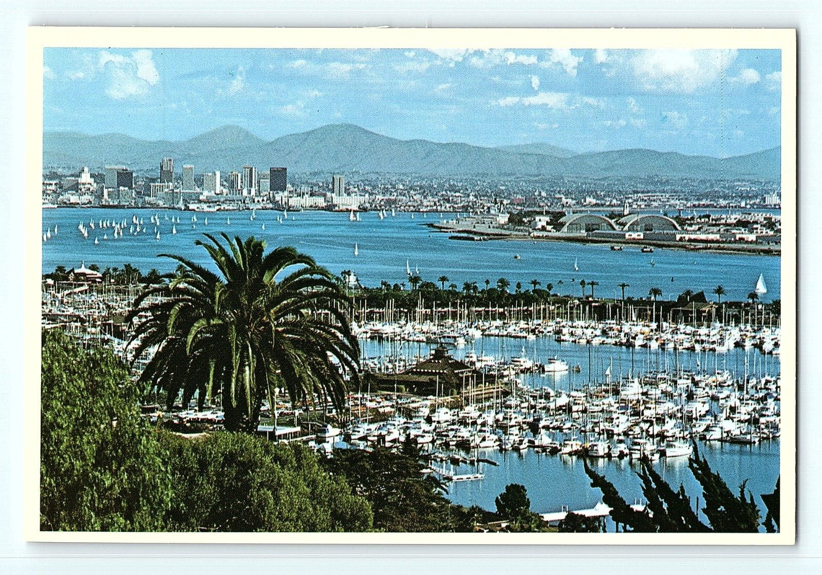 c1980s San Diego California Point Loma Shelter Island North Is 4X6 Postcard F3 c1980s San Diego California Point Loma Shelter Island North Is 4X6 Postcard F3