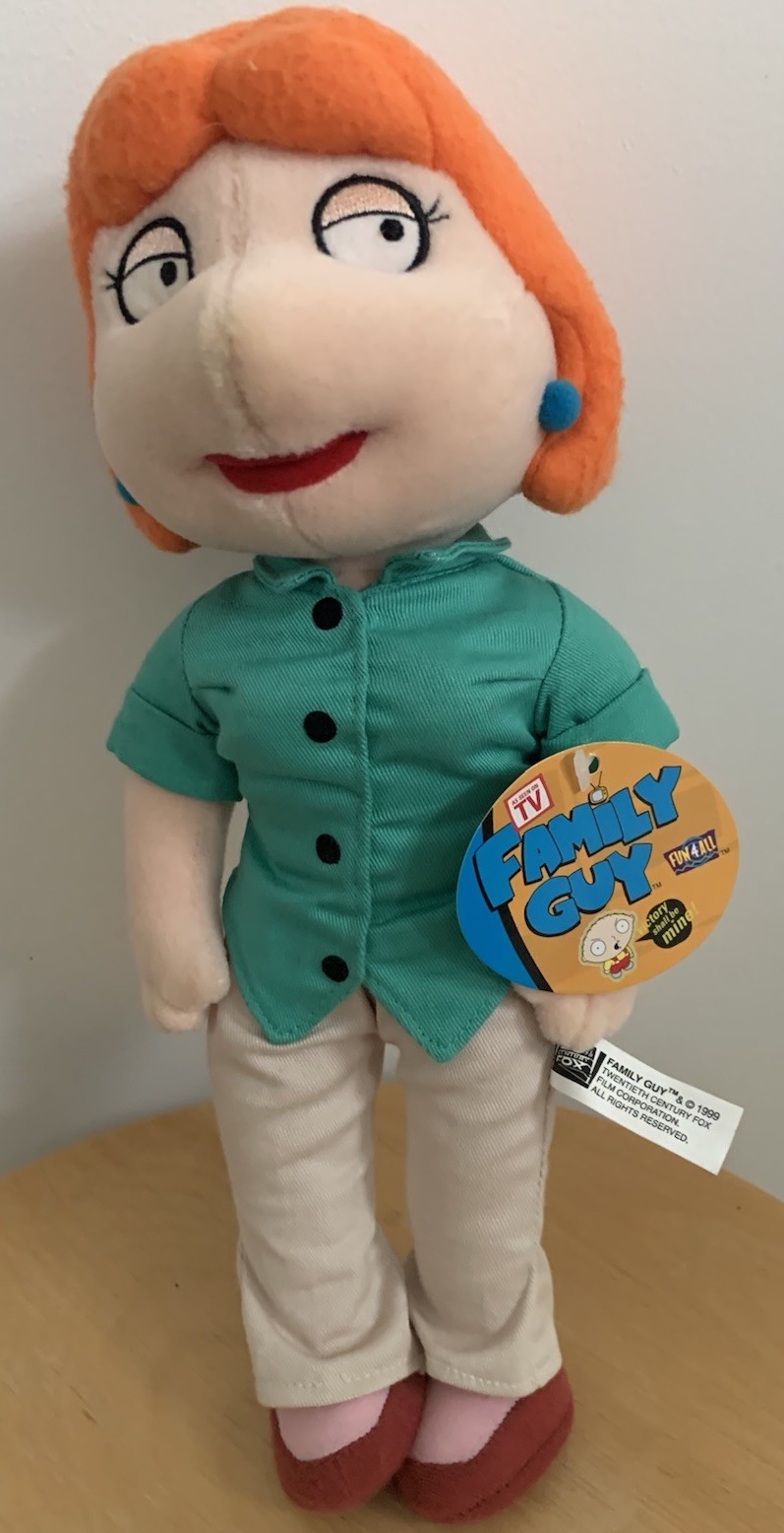 Vintage Lois Griffin Plush 1999 NWT Family Guy Fun-4-all Vintage Lois Griffin Plush 1999 NWT Family Guy Fun-4-all