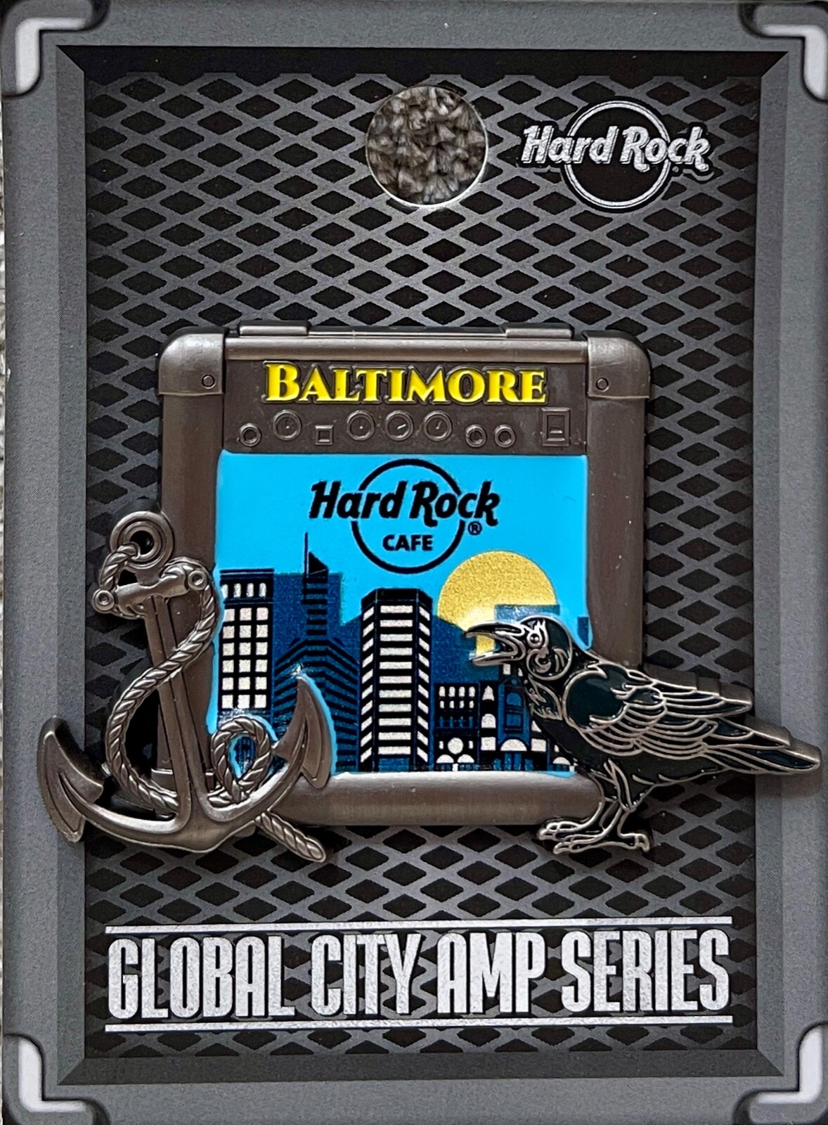 Hard Rock Cafe Baltimore Pin 3D Global City Amp Series 2020 LE New # 617631 Hard Rock Cafe Baltimore Pin 3D Global City Amp Series 2020 LE New # 617631