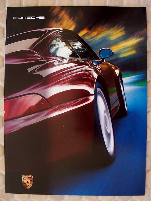 PORSCHE OFFICIAL 911 993 CARRERA C2 C4 TURBO PRESTIGE BROCHURE 1995-1996 USA Ed PORSCHE OFFICIAL 911 993 CARRERA C2 C4 TURBO PRESTIGE BROCHURE 1995-1996 USA Ed
