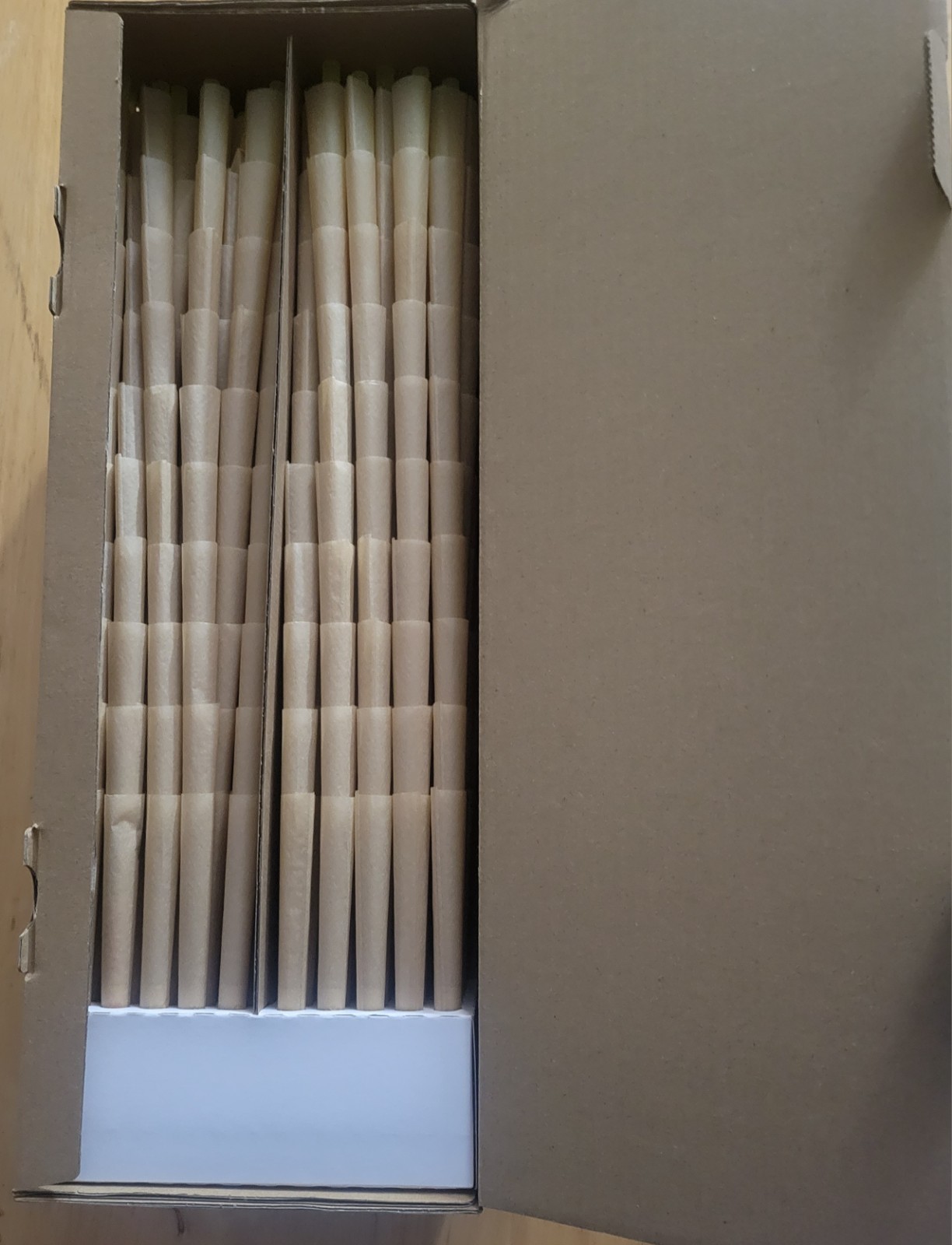 Cones King Size Bulk 1000 Cones Unbleached Pre Roll