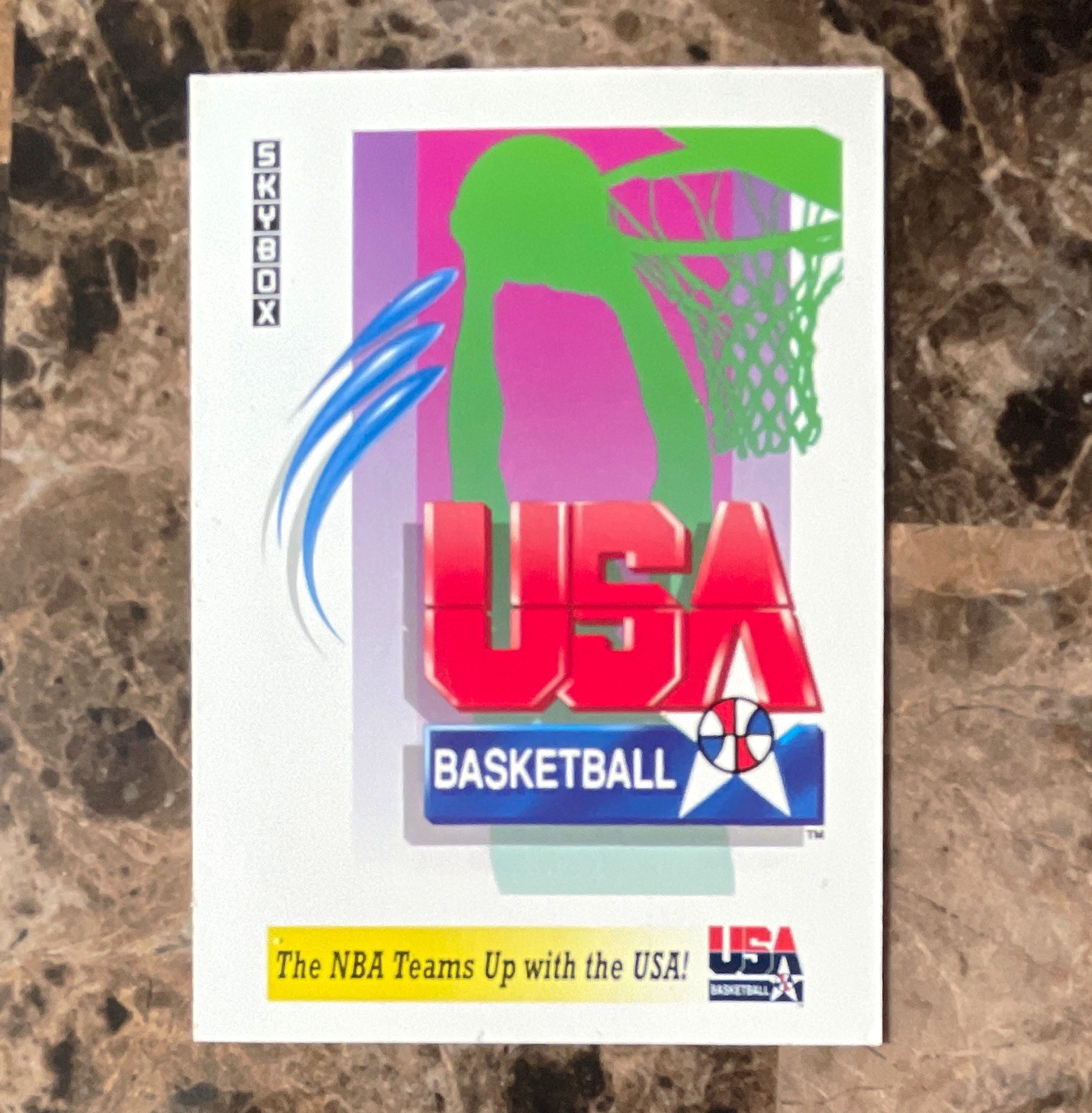 1991-92 SkyBox USA Basketball Blister Insert Card #i. 1991-92 SkyBox USA Basketball Blister Insert Card #i.