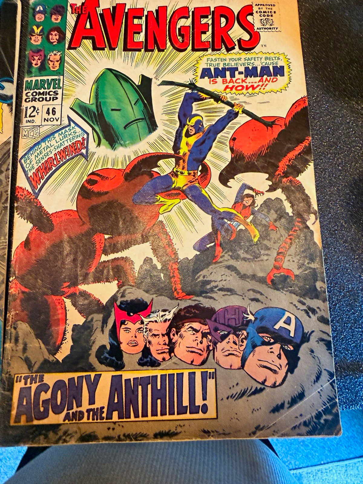 The Avengers #46 Marvel Comics Group - "The Agony Anthill" Ant-Man FN/VF 6.0