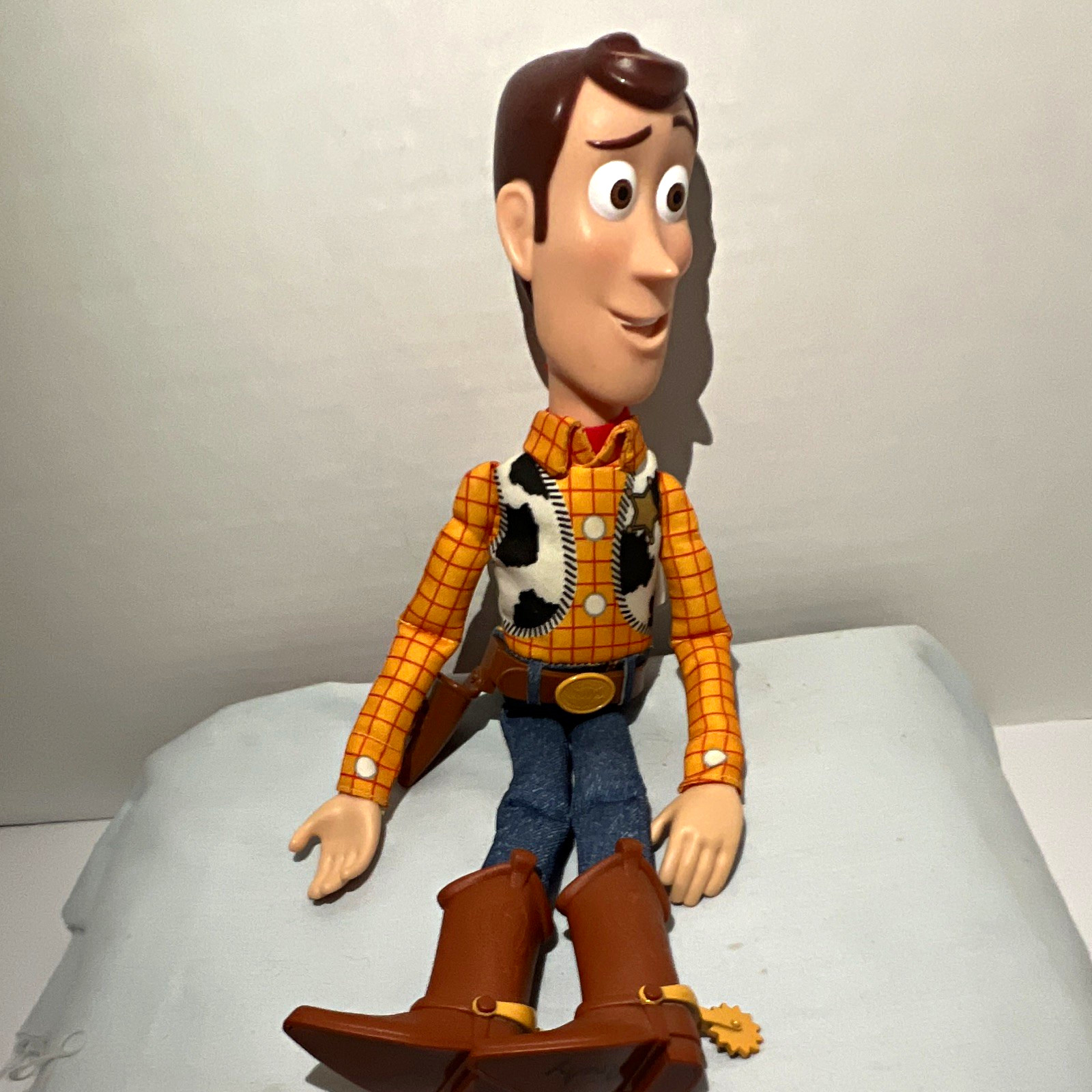 Thinkway Toys Disney Pixar Toy Story Woody 15" Figure Doll - Pixar Franchise