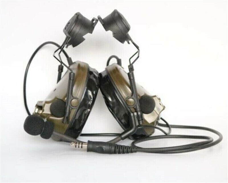 TCA Comtac-III C3 Tactical Headset Peltor Helmet Ver. Noise Reduction Headphone TCA Comtac-III C3 Tactical Headset Peltor Helmet Ver. Noise Reduction Headphone
