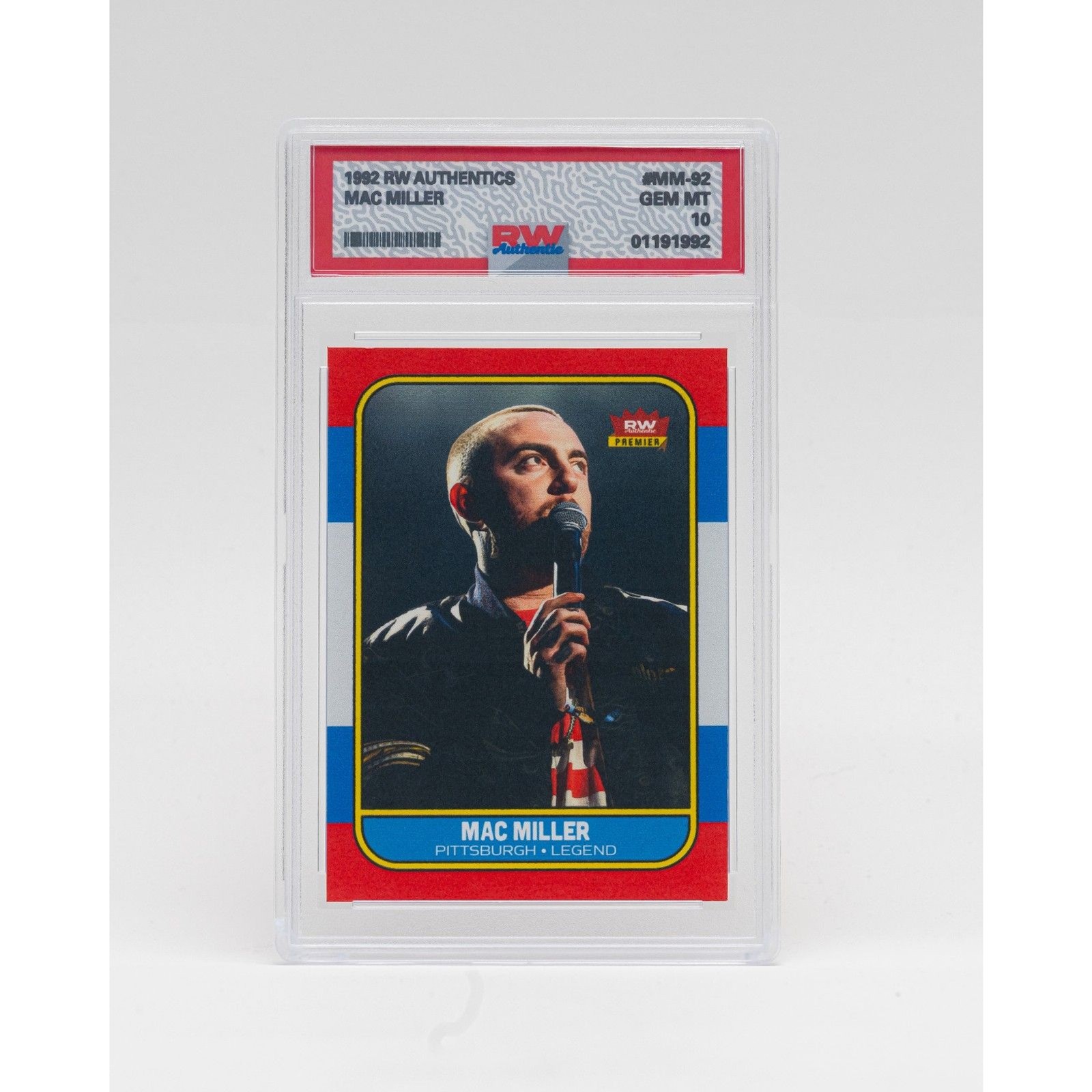 Custom Mac Miller Basketball Card – 1996 Fleer Style Custom Mac Miller Basketball Card – 1996 Fleer Style