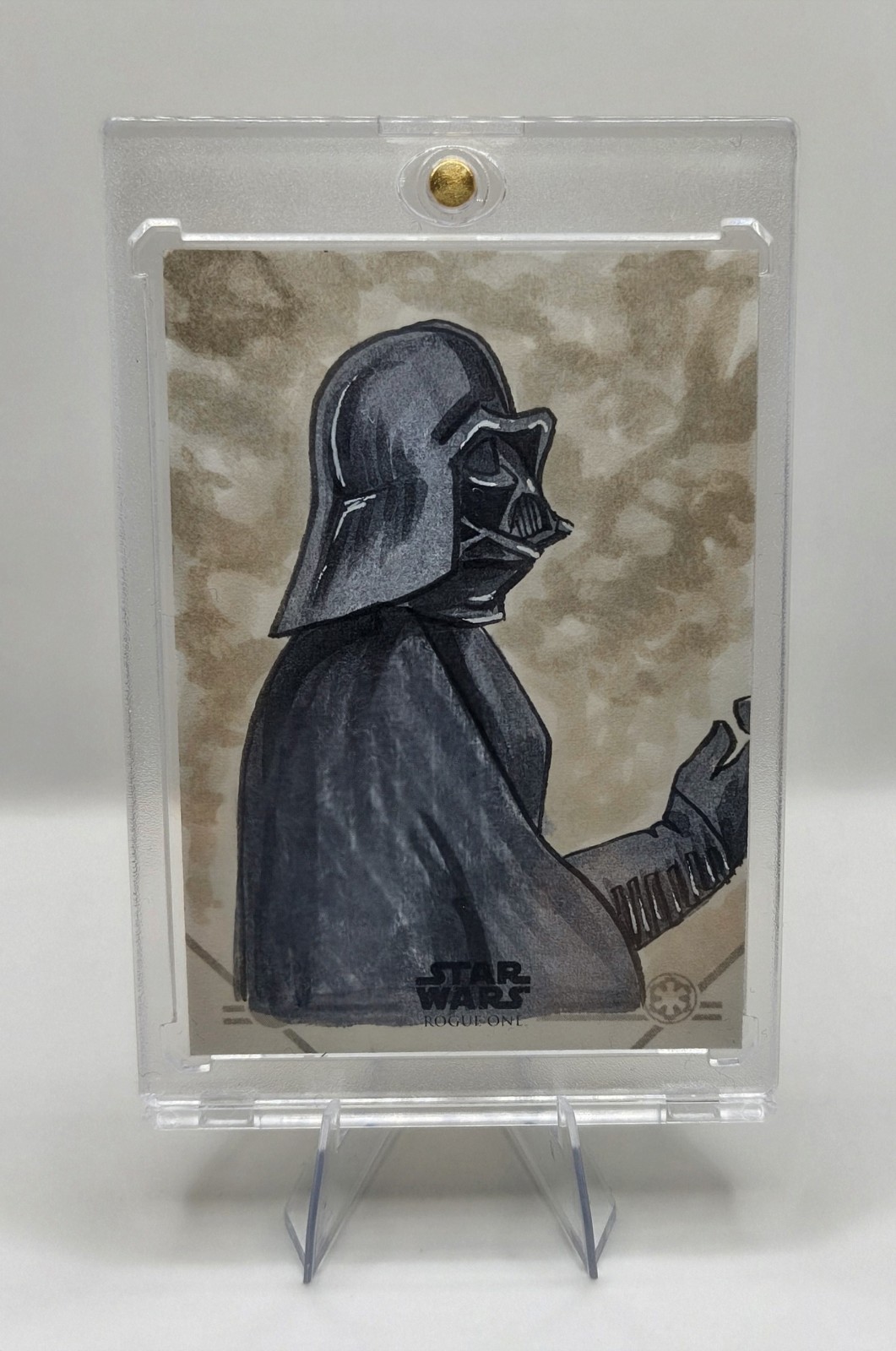 2016 Topps Star Wars Rogue One: Darth Vader 1/1 SKETCH Cathy Razim AUTOGRAPH 2016 Topps Star Wars Rogue One: Darth Vader 1/1 SKETCH Cathy Razim AUTOGRAPH