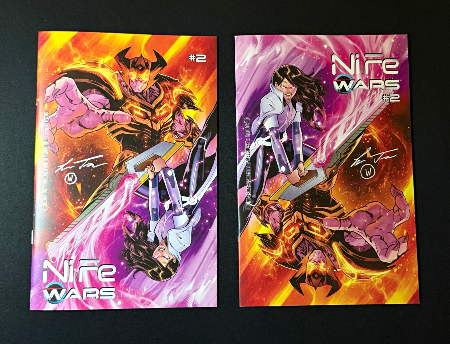 NiFe Wars #2 Heaven&Hell + Hell&Heaven🔥 Matching SIGNATURES/REMARKS Bundle‼️ NiFe Wars #2 Heaven&Hell + Hell&Heaven🔥 Matching SIGNATURES/REMARKS Bundle‼️