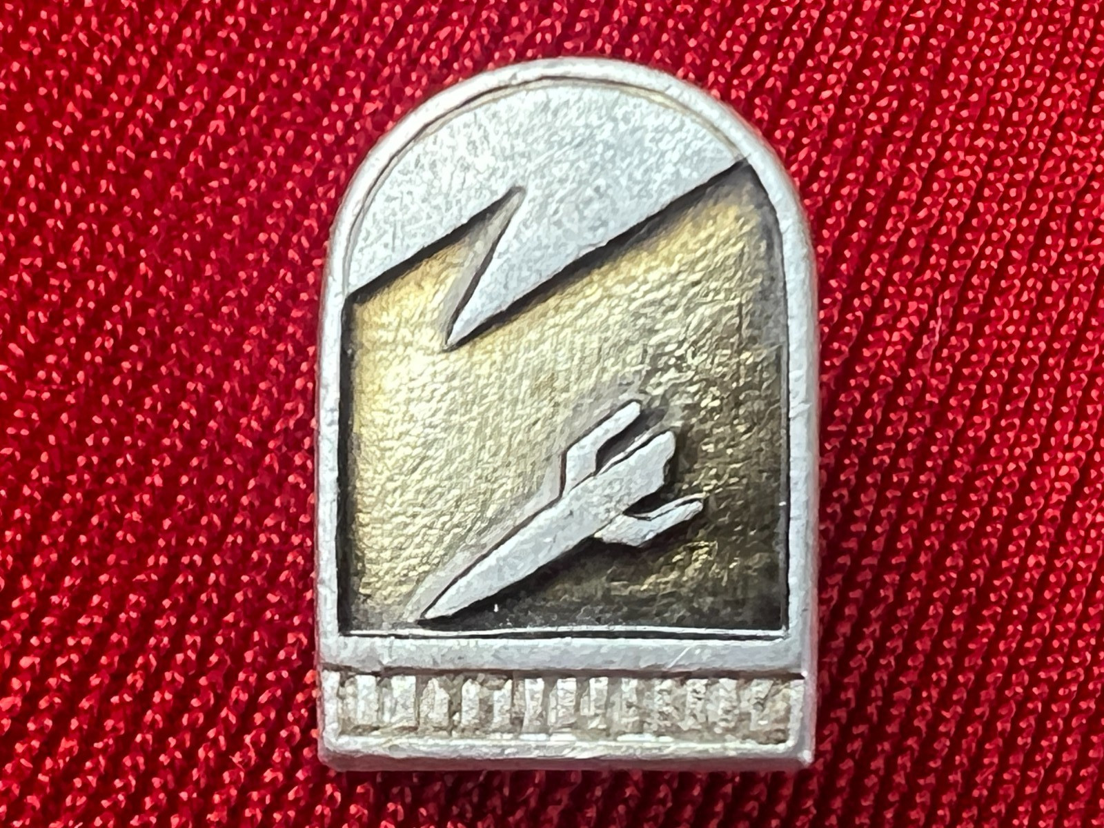 Vintage Soviet USSR Space Cosmonautics Rocket Moon Enamel Badge Pin Vintage Soviet USSR Space Cosmonautics Rocket Moon Enamel Badge Pin