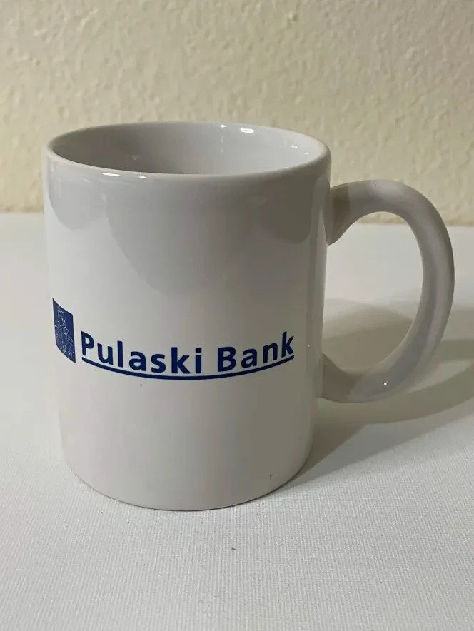 Pulaski Bank St Charles Grand Opening 2000 Coffee Mug Pulaski Bank St Charles Grand Opening 2000 Coffee Mug