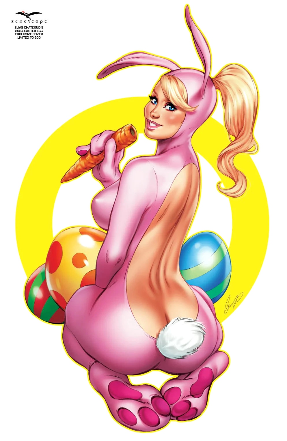 GRIMM FAIRY TALES #83 V2 - Easter Egg Exclusive - Elias Chatzoudis - ZENESCOPE GRIMM FAIRY TALES #83 V2 - Easter Egg Exclusive - Elias Chatzoudis - ZENESCOPE