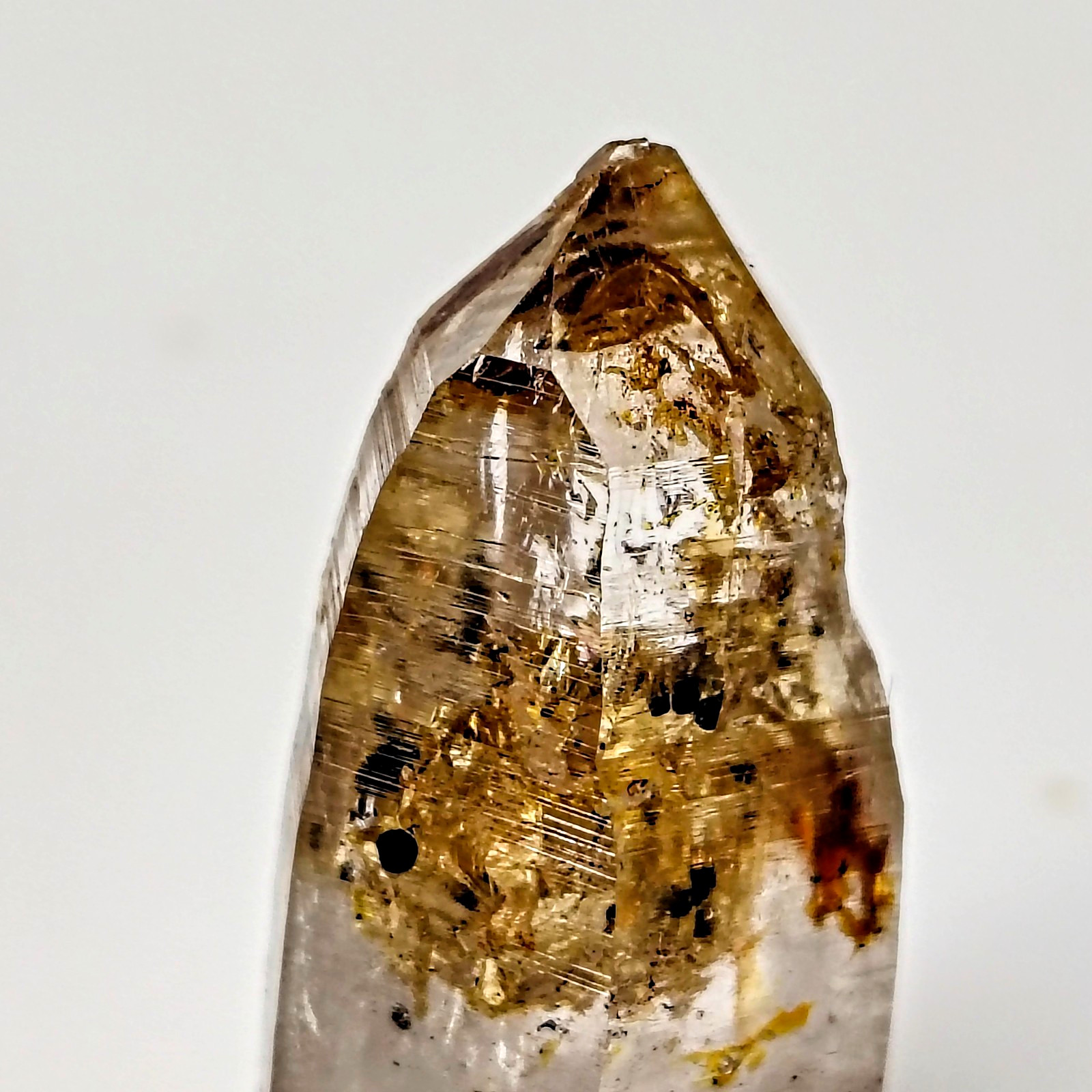 Firefly Petroleum Quartz UV Glow Enhydro Glassy Gem Firefly Petroleum Quartz UV Glow Enhydro Glassy Gem