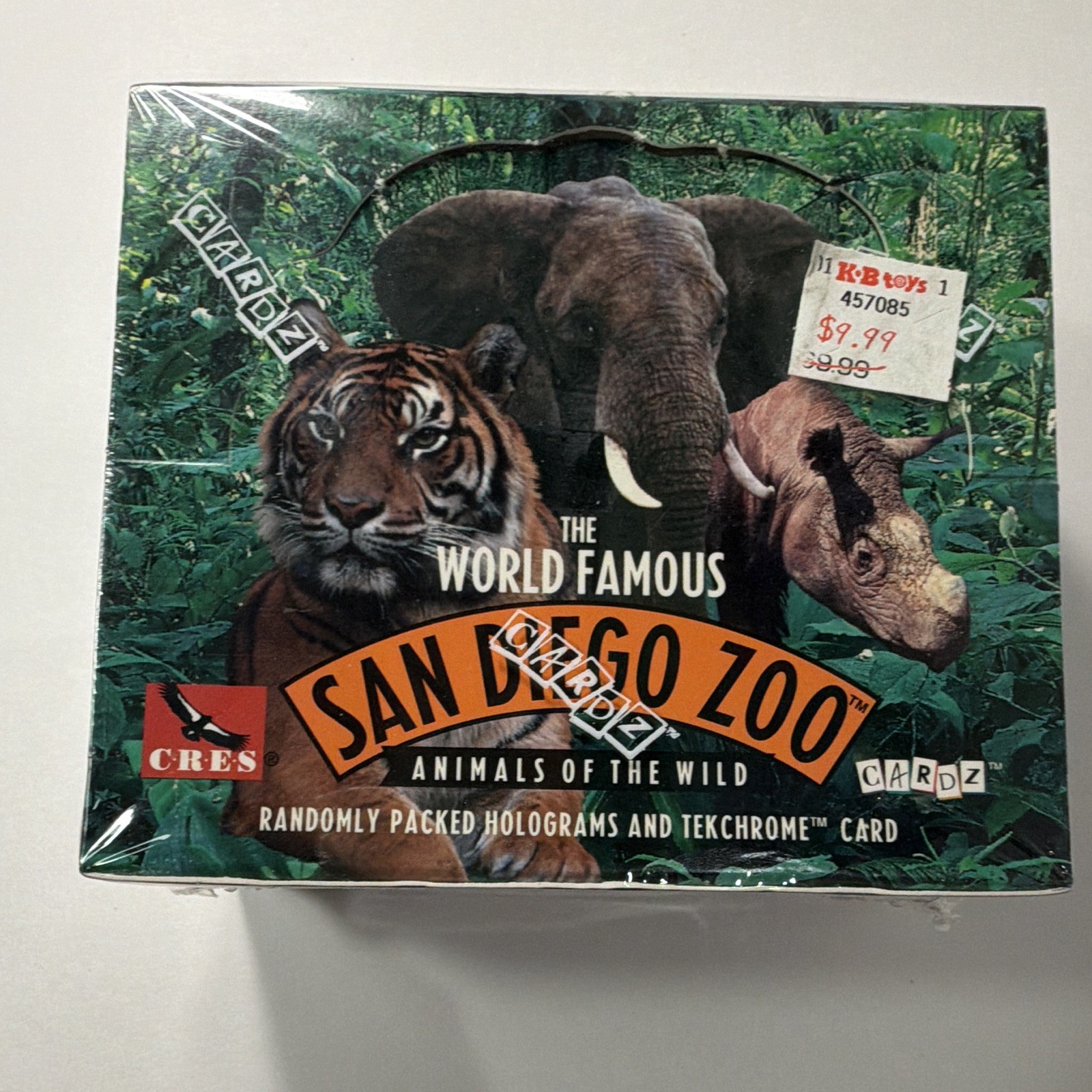 San Diego Zoo Animals of the Wild CARDZ Trading Cards Factory Sealed Box San Diego Zoo Animals of the Wild CARDZ Trading Cards Factory Sealed Box