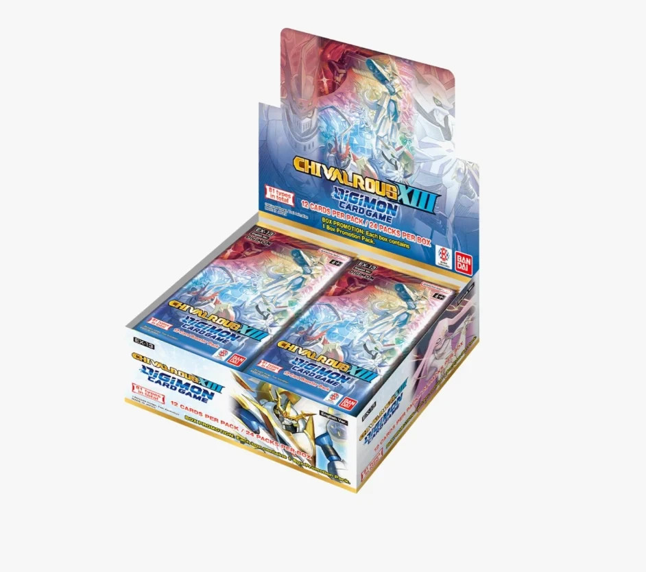 Digimon Card Game - Chivalrous XIII EX-13 Extra Booster Display (24 Packs) EN