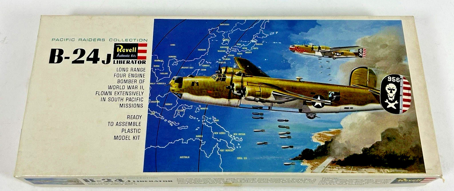 VINTAGE 1969 REVELL B24J LIBERATOR 1:92 Scale KIT #H-237 :130~No Decals VINTAGE 1969 REVELL B24J LIBERATOR 1:92 Scale KIT #H-237 :130~No Decals