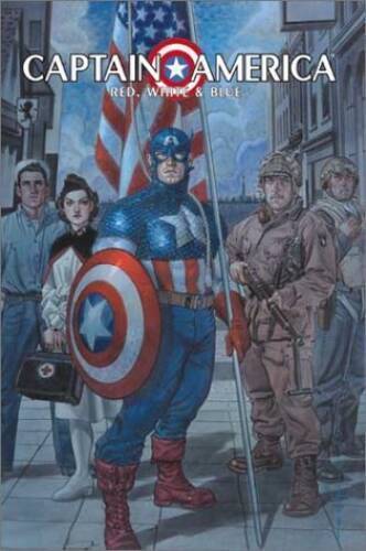 Captain America: Red, White and Blue - Hardcover By Bruce Jones - GOOD