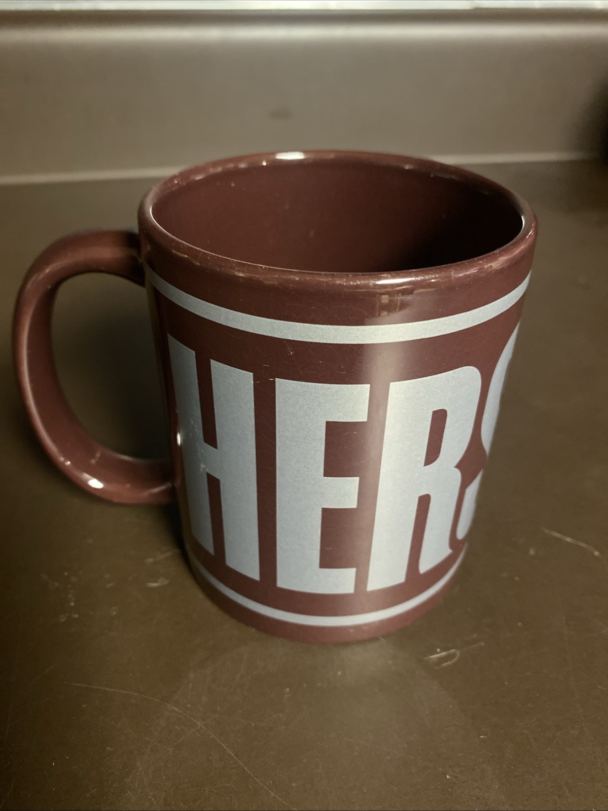Hersey's Chocolate Ceramic Coffee, Tea , Hot Choc Mug Cup Brown Galerie 3.75" Hersey's Chocolate Ceramic Coffee, Tea , Hot Choc Mug Cup Brown Galerie 3.75"