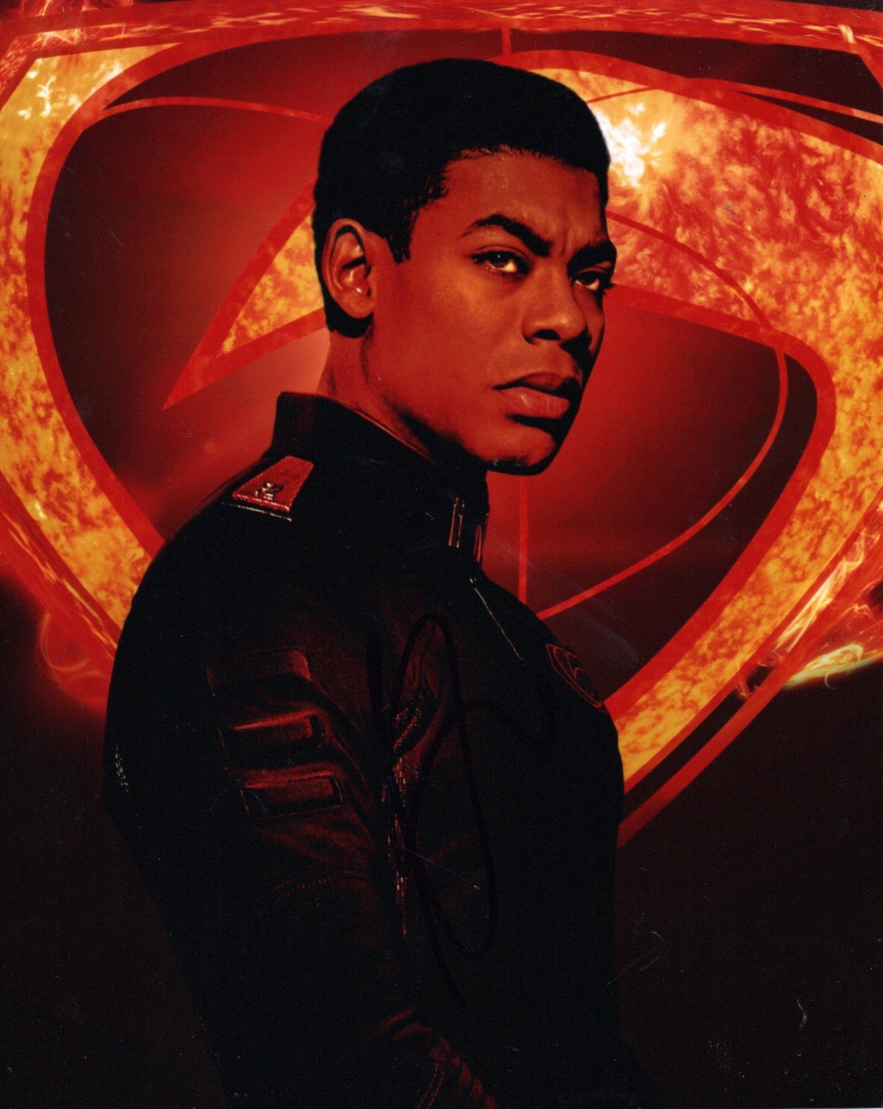 AARON PIERRE SIGNED PHOTO (2) KRYPTON  VIDEO PROOF