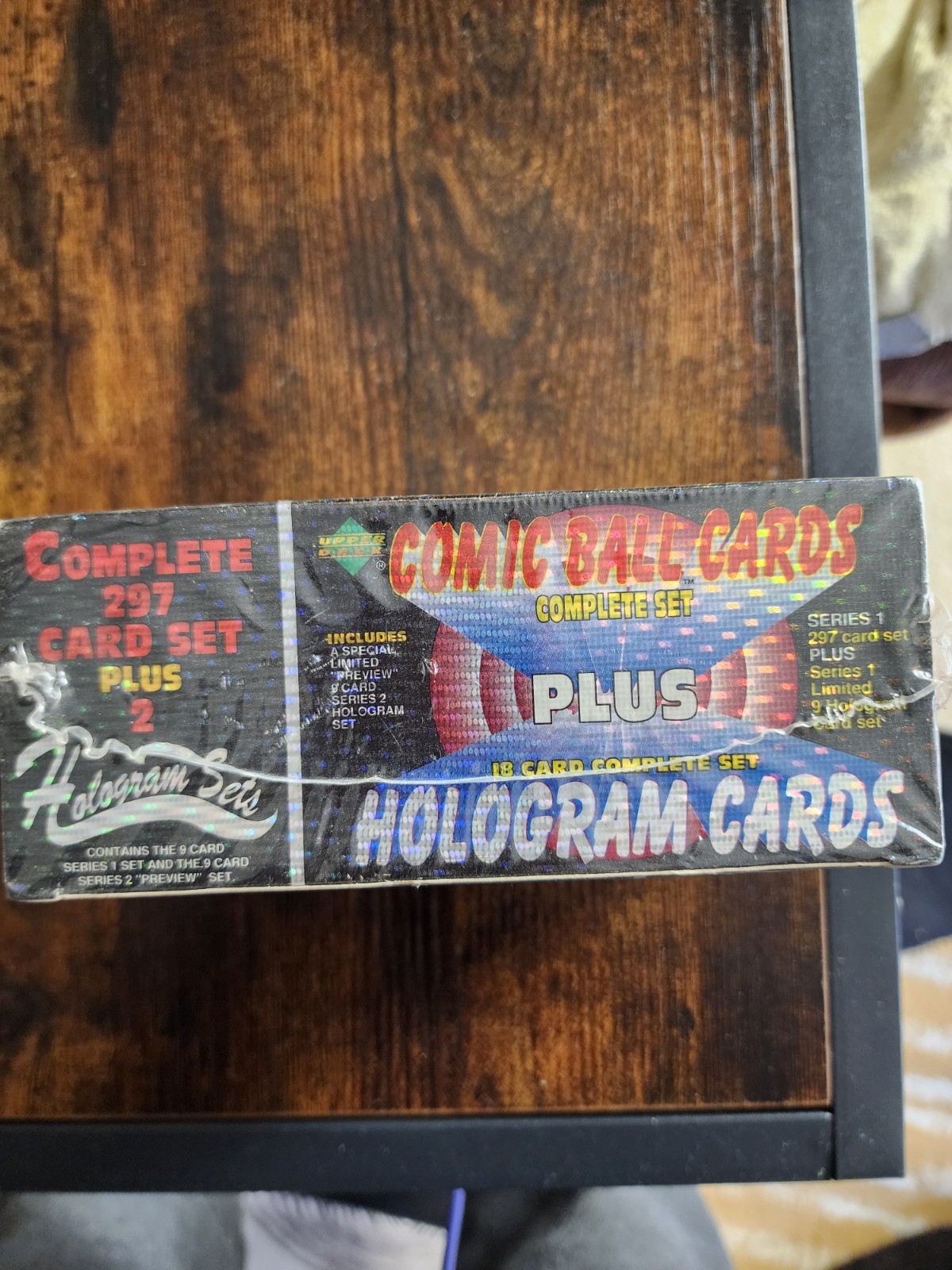 1992 Upper Deck Complete Set of Comic Ball Series 1 w/Series II Hologram Sealed* 1992 Upper Deck Complete Set of Comic Ball Series 1 w/Series II Hologram Sealed*