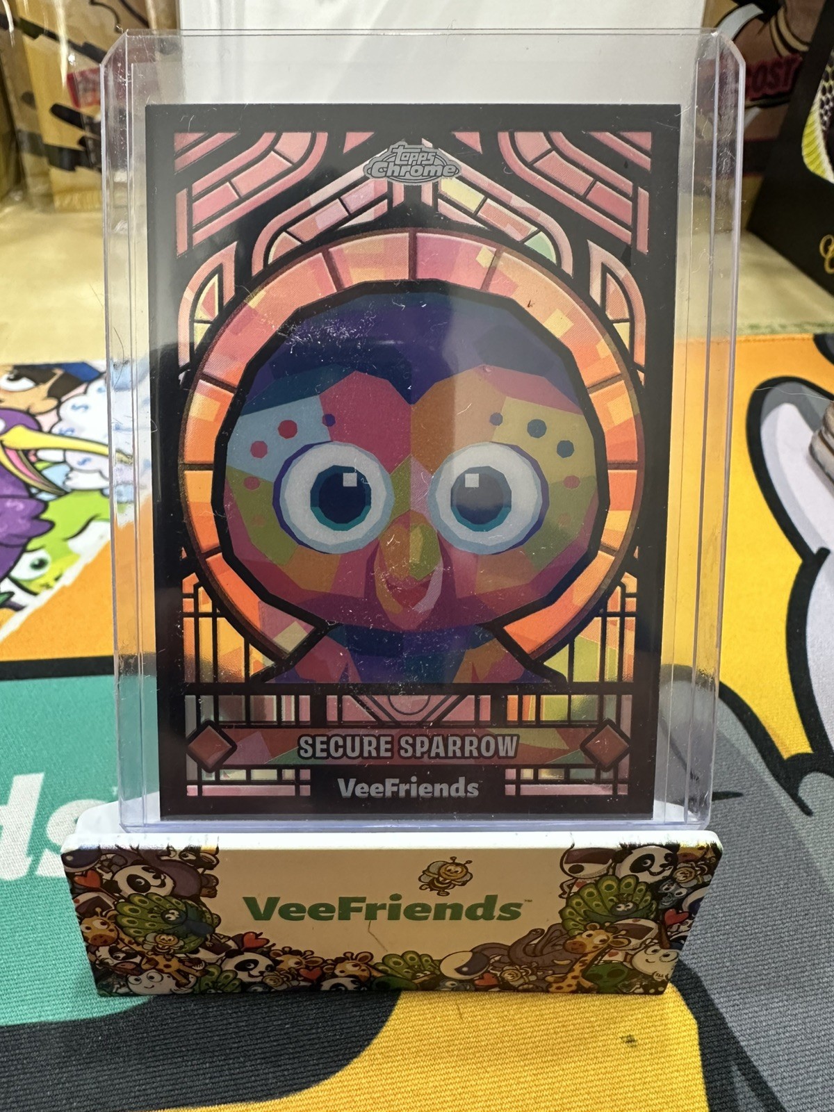 2026 Topps Chrome Veefriends Secure Sparrow Iconics Case Hit