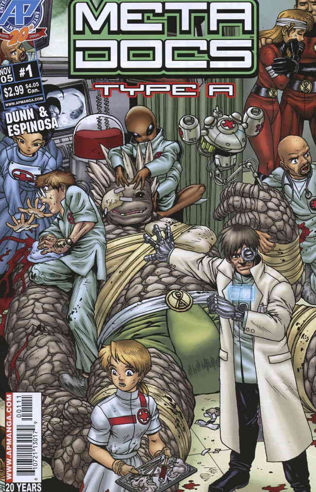 Metadocs Type A #1 VF/NM; Antarctic | Meta Docs Super Hero Emergency Room - w/Ba Metadocs Type A #1 VF/NM; Antarctic | Meta Docs Super Hero Emergency Room - w/Ba
