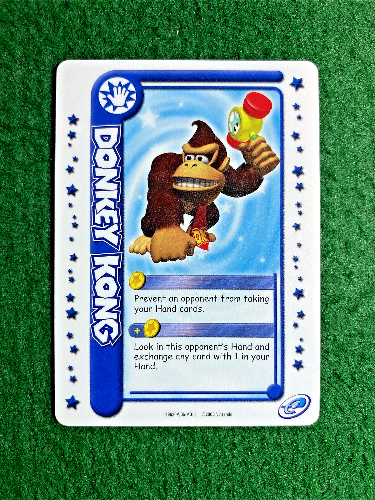 🐬🐬 2003 Nintendo Mario Party Donkey Kong Card 🐬🐬