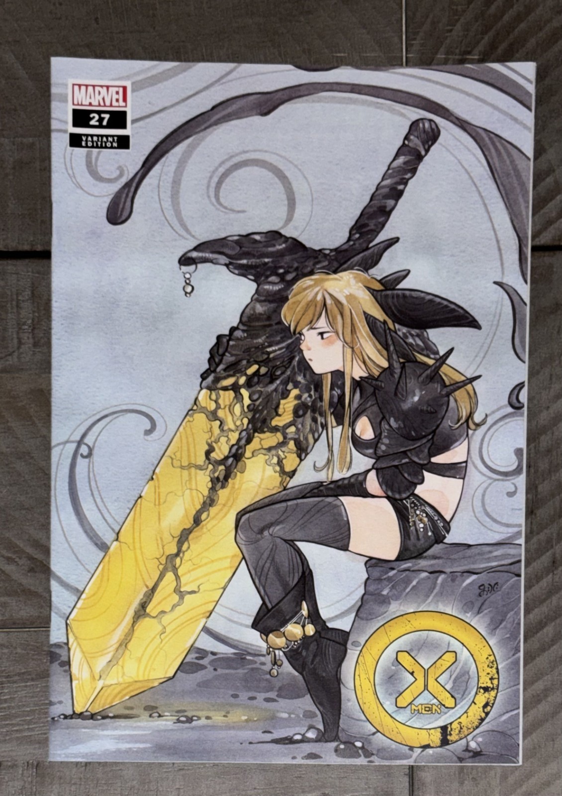 X-Men #27 Fall Of X PEACH MOMOKO NYCC Trinity EXCLUSIVE LE 2000 w/ COA MAGIK X-Men #27 Fall Of X PEACH MOMOKO NYCC Trinity EXCLUSIVE LE 2000 w/ COA MAGIK