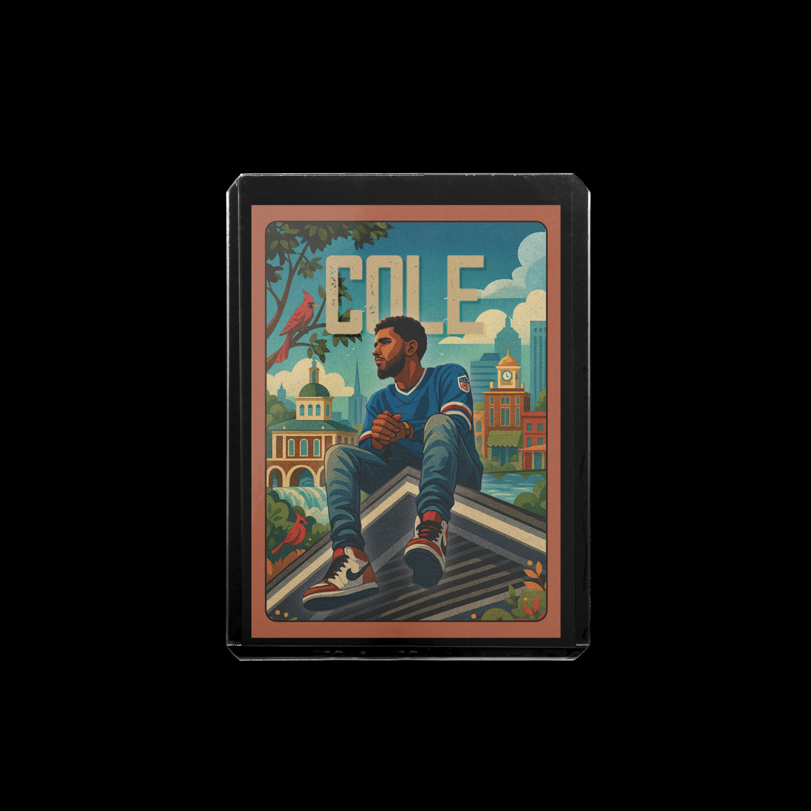 J Cole Custom Trading Card Dreamville Hip Hop Rap Fan Art Collector Rare J Cole Custom Trading Card Dreamville Hip Hop Rap Fan Art Collector Rare