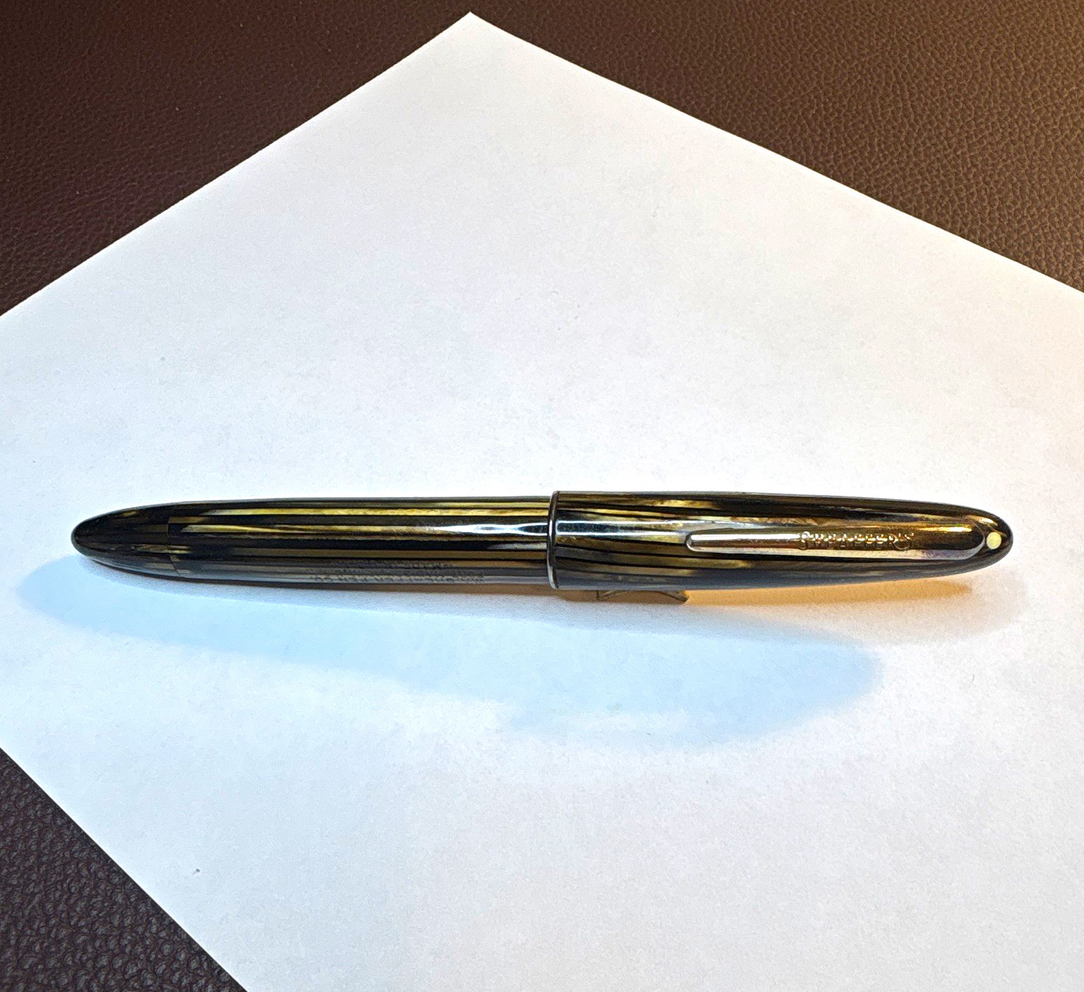 Sheaffer 79 Lifetime Vintage Fountain Pen Gold Trim 14K Gold Nib. Piston fill Sheaffer 79 Lifetime Vintage Fountain Pen Gold Trim 14K Gold Nib. Piston fill