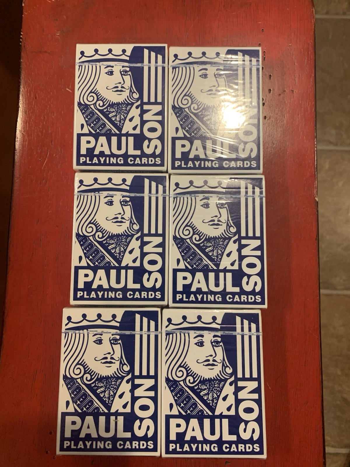 Paulson Casino New York Playing Cards Sealed 6 Pack Half Brick Quality Poker Paulson Casino New York Playing Cards Sealed 6 Pack Half Brick Quality Poker