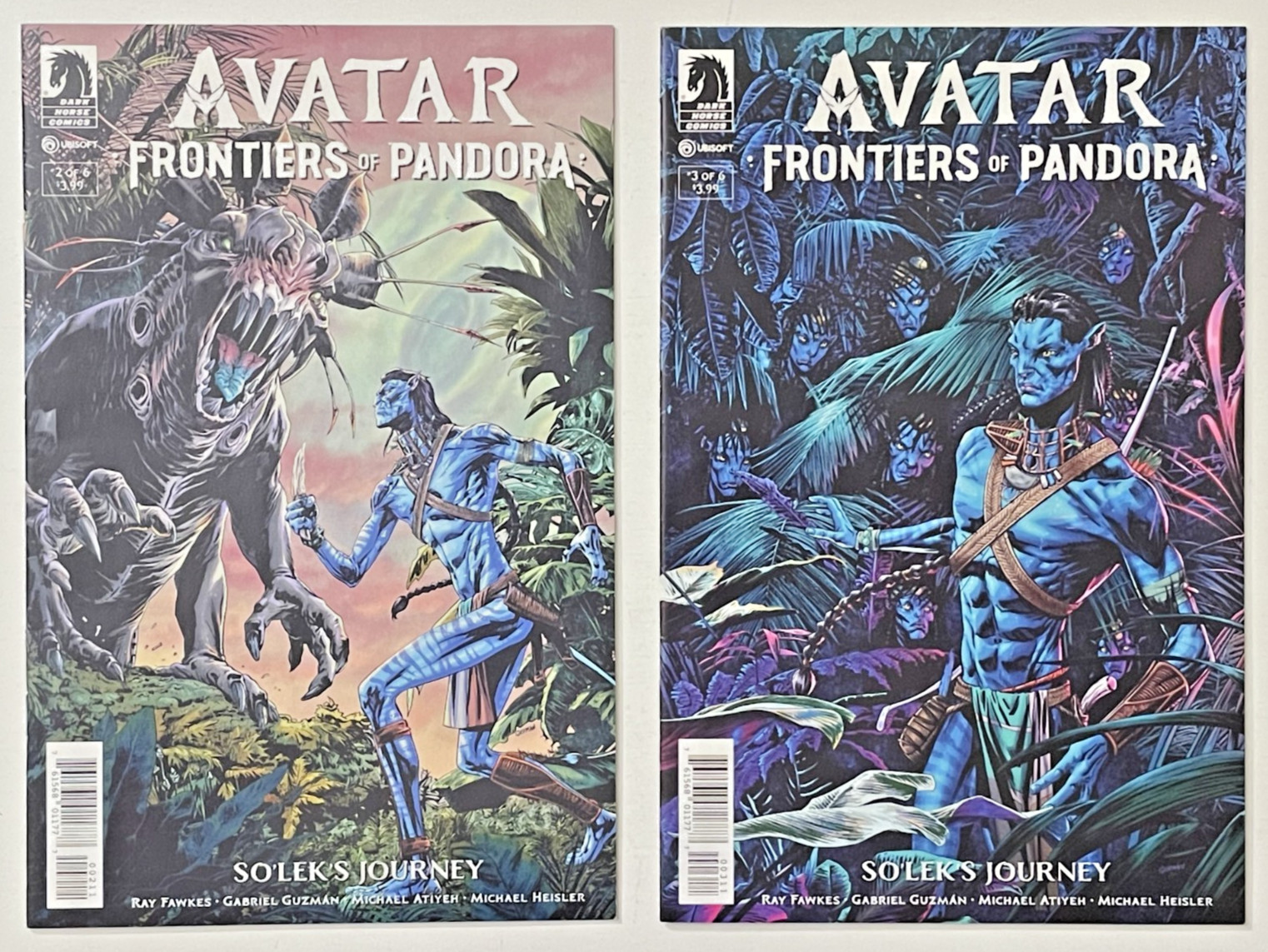 Dark Horse AVATAR FRONTIERS OF PANDORA SO'LEKS JOURNEY 2 BOOK LOT #2 3 VFNM 2024