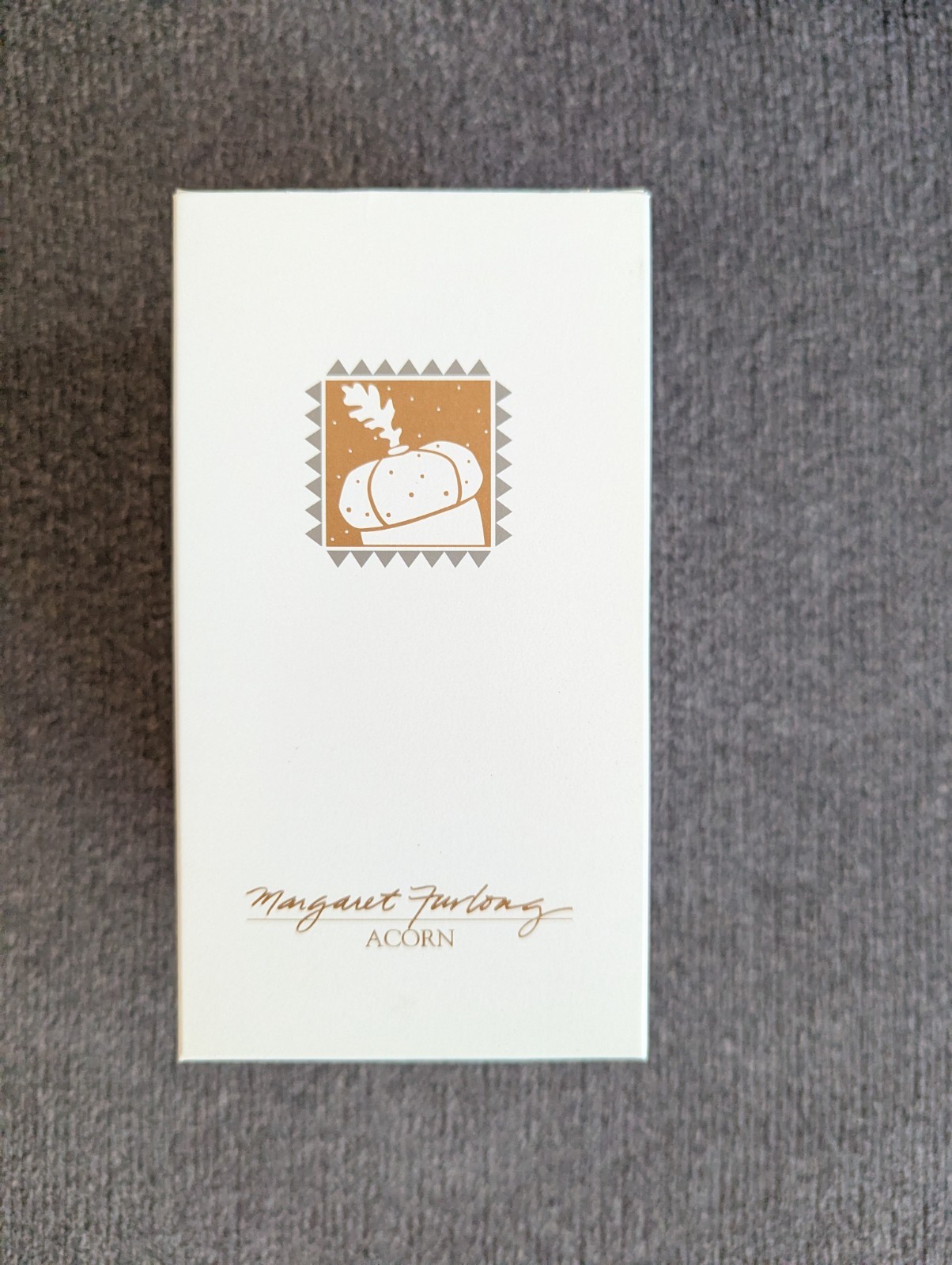 Margaret Furlong Acorn 5" Ornament Original Box White Bisque 1996 Retired NEW Margaret Furlong Acorn 5" Ornament Original Box White Bisque 1996 Retired NEW