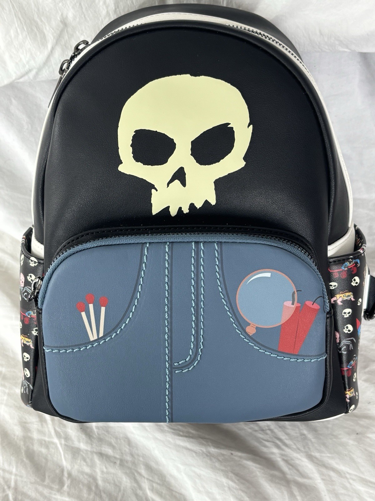 Loungefly Pixar Toy Story Sid Mini Backpack Disney 2022 Sid Design - NWT Loungefly Pixar Toy Story Sid Mini Backpack Disney 2022 Sid Design - NWT