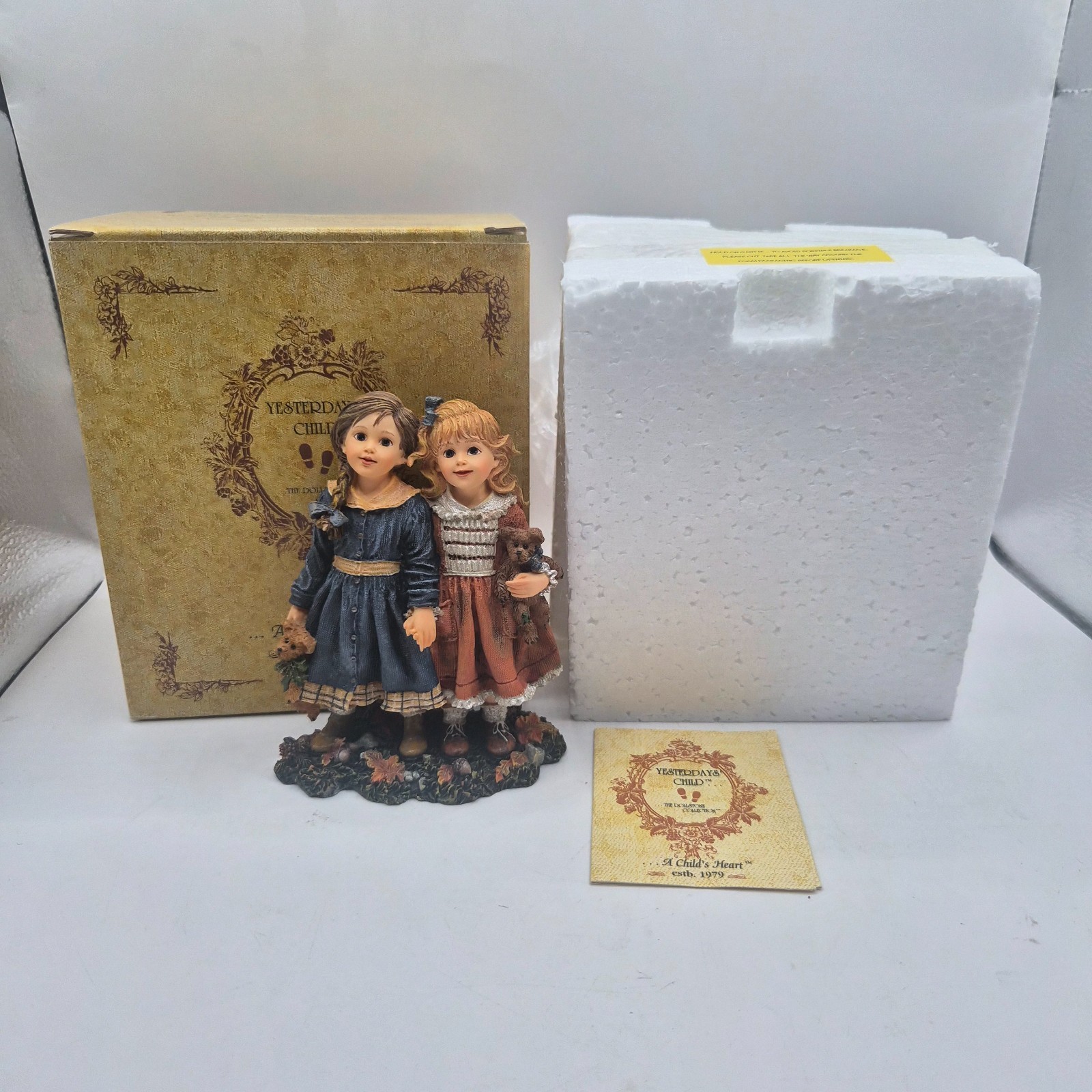 Boyds Yesterday's Child Gretchen Kate Wink Dink True Friends #3580 Box ...