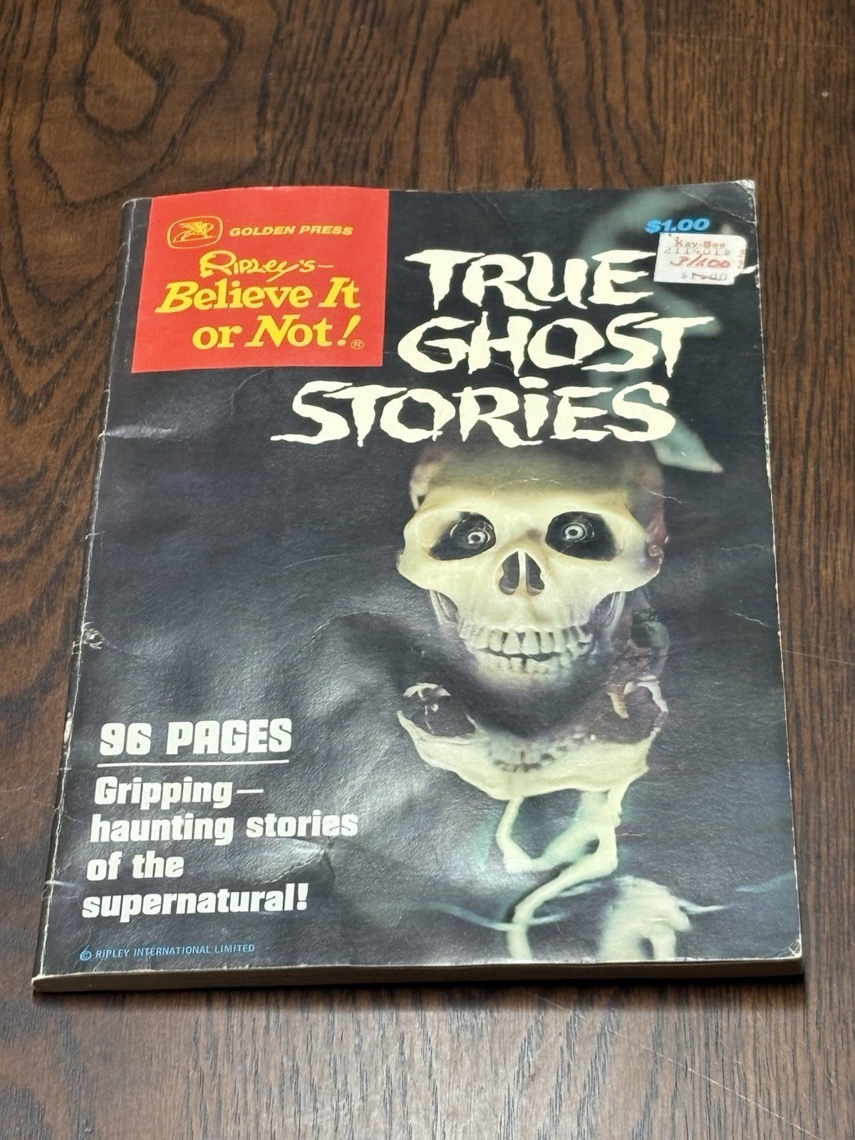 1979 Golden Press Ripley's Believe It or Not True Ghost Stories 1979 Golden Press Ripley's Believe It or Not True Ghost Stories