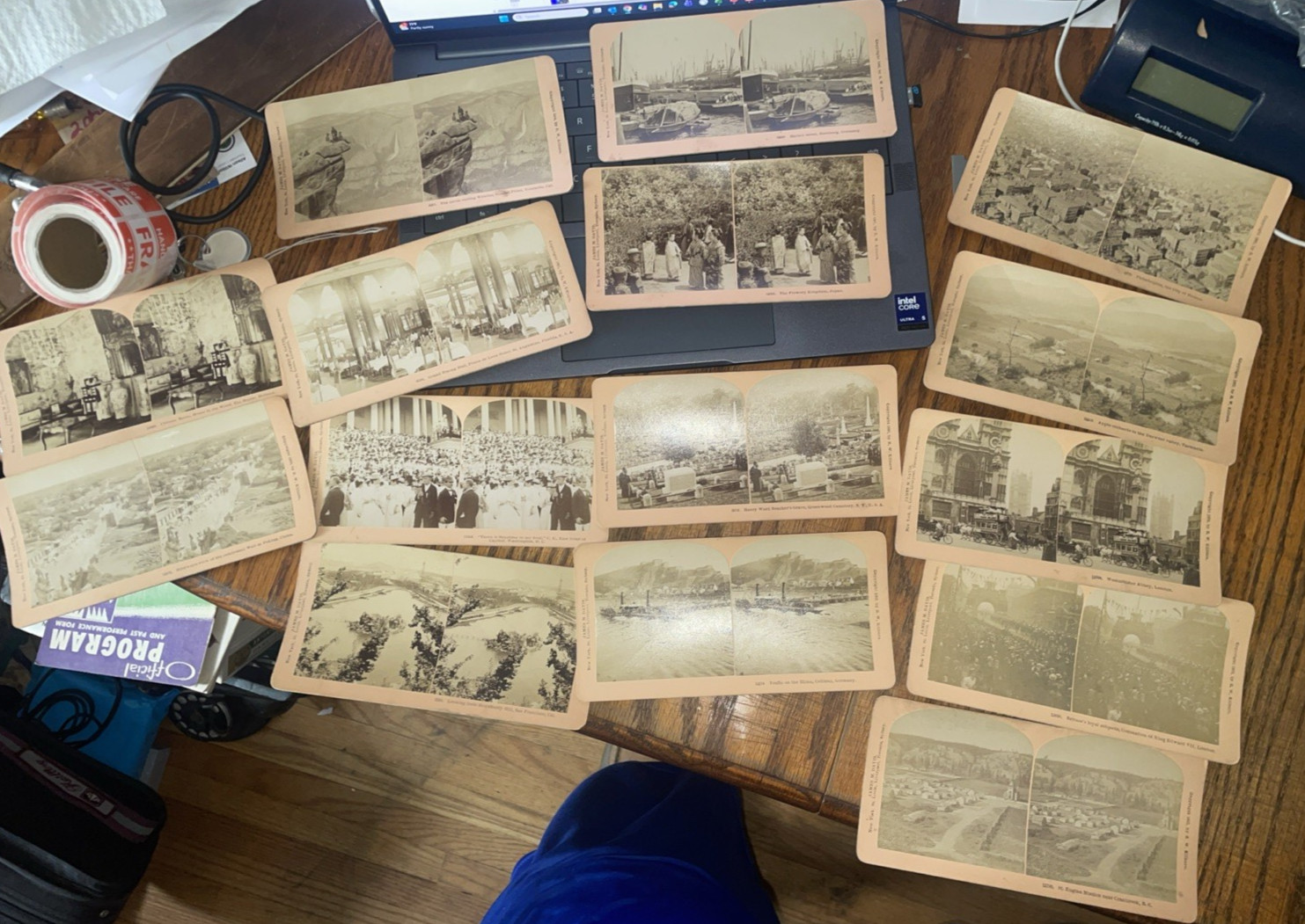 Lot of 15 Antique Stereoview Cards 1889-1903 B.W. Kilburn James M. Davis World Lot of 15 Antique Stereoview Cards 1889-1903 B.W. Kilburn James M. Davis World