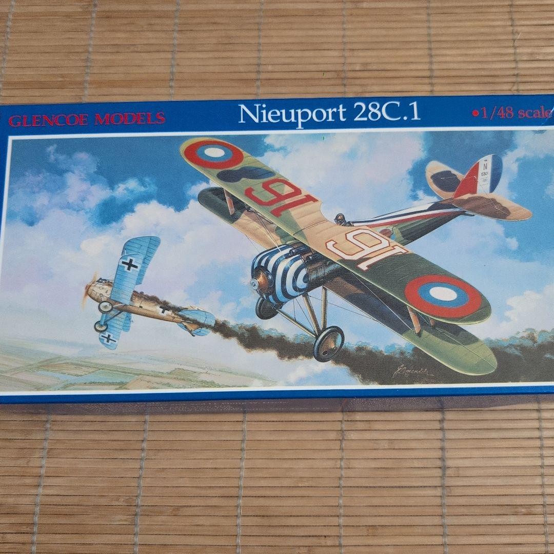Glencoe Model 1/48 New Paul 28C.1 #c41a16