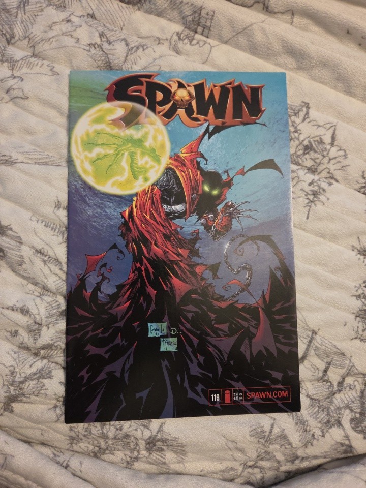 Spawn #119 1st app of Gunslinger Spawn 2002 McFarlane Capullo Low Print Run Htf Spawn #119 1st app of Gunslinger Spawn 2002 McFarlane Capullo Low Print Run Htf
